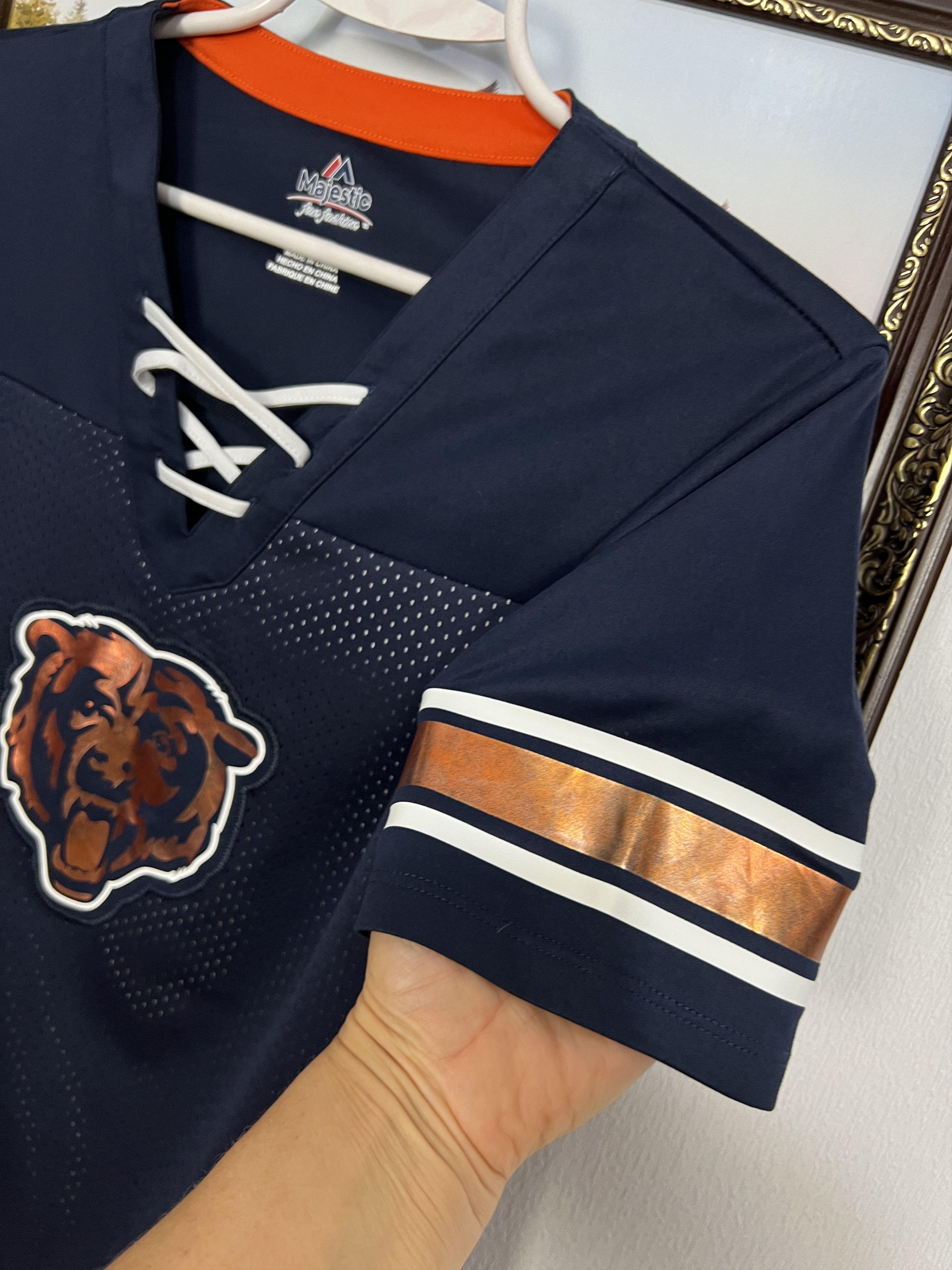 Majestic Majestic Chicago Bears Jersey NFL Football Shirt Rare Trikot Size M / US 6-8 / IT 42-44 - 5 Thumbnail