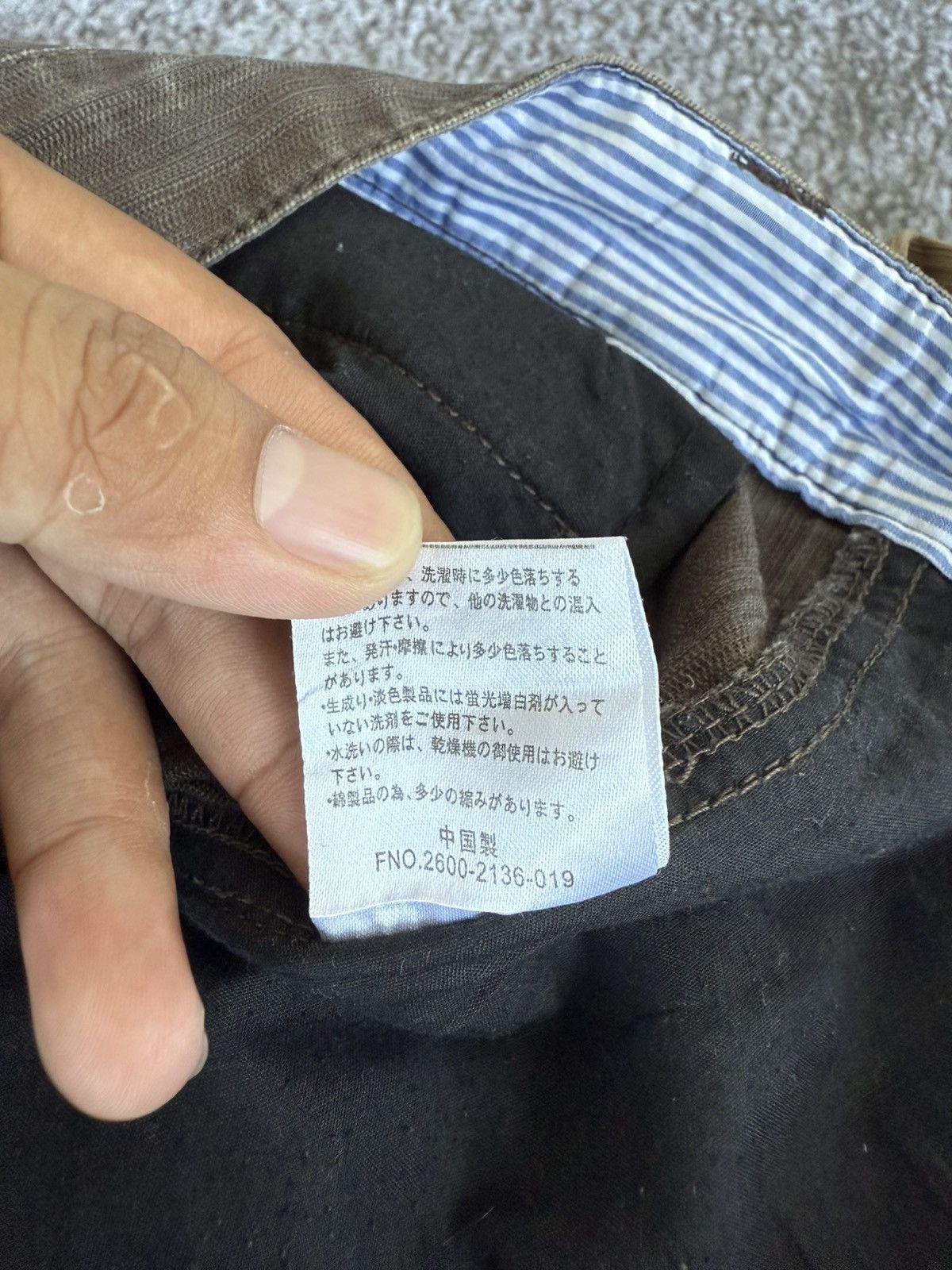 20471120 × Beauty Beast × Japanese Brand LouisChavlon faded cargo pants Ifsixwasnine kmrii style Size US 31 - 15 Thumbnail