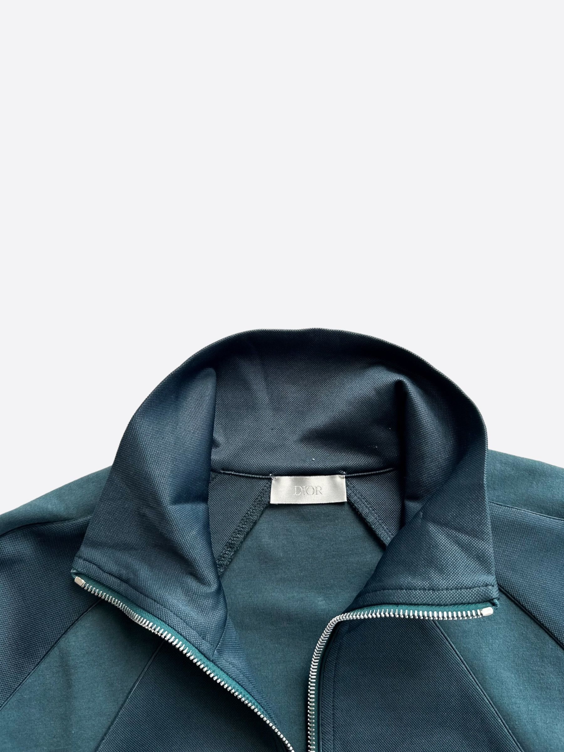 Dior Dior Green Mini Logo Track Jacket Size US M / EU 48-50 / 2 - 3 Thumbnail