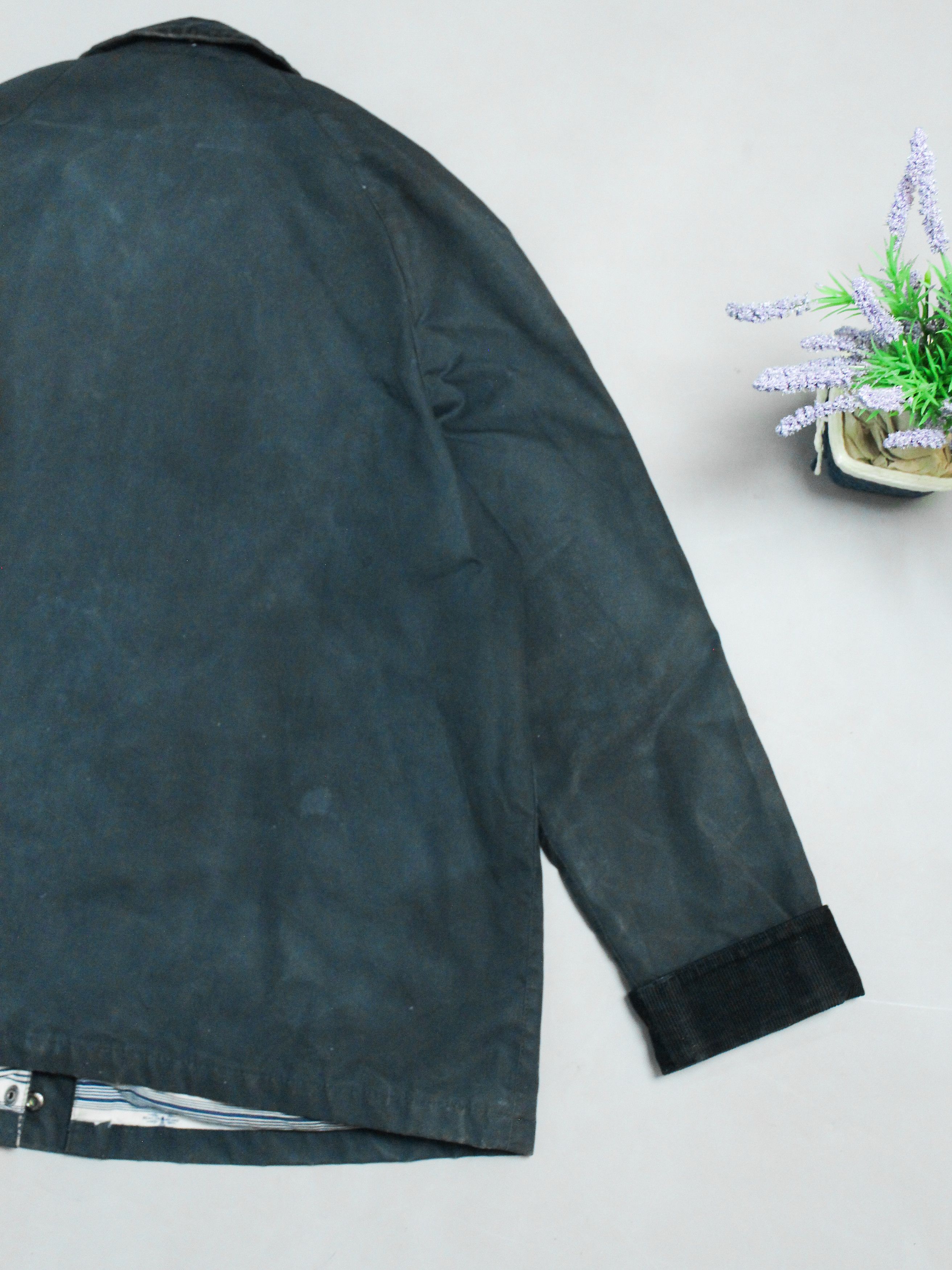 Barbour BARBOUR RIEF WAXED JACKET WOMENS BLUE WAX L Size XL / US 12-14 / IT 48-50 - 7 Thumbnail