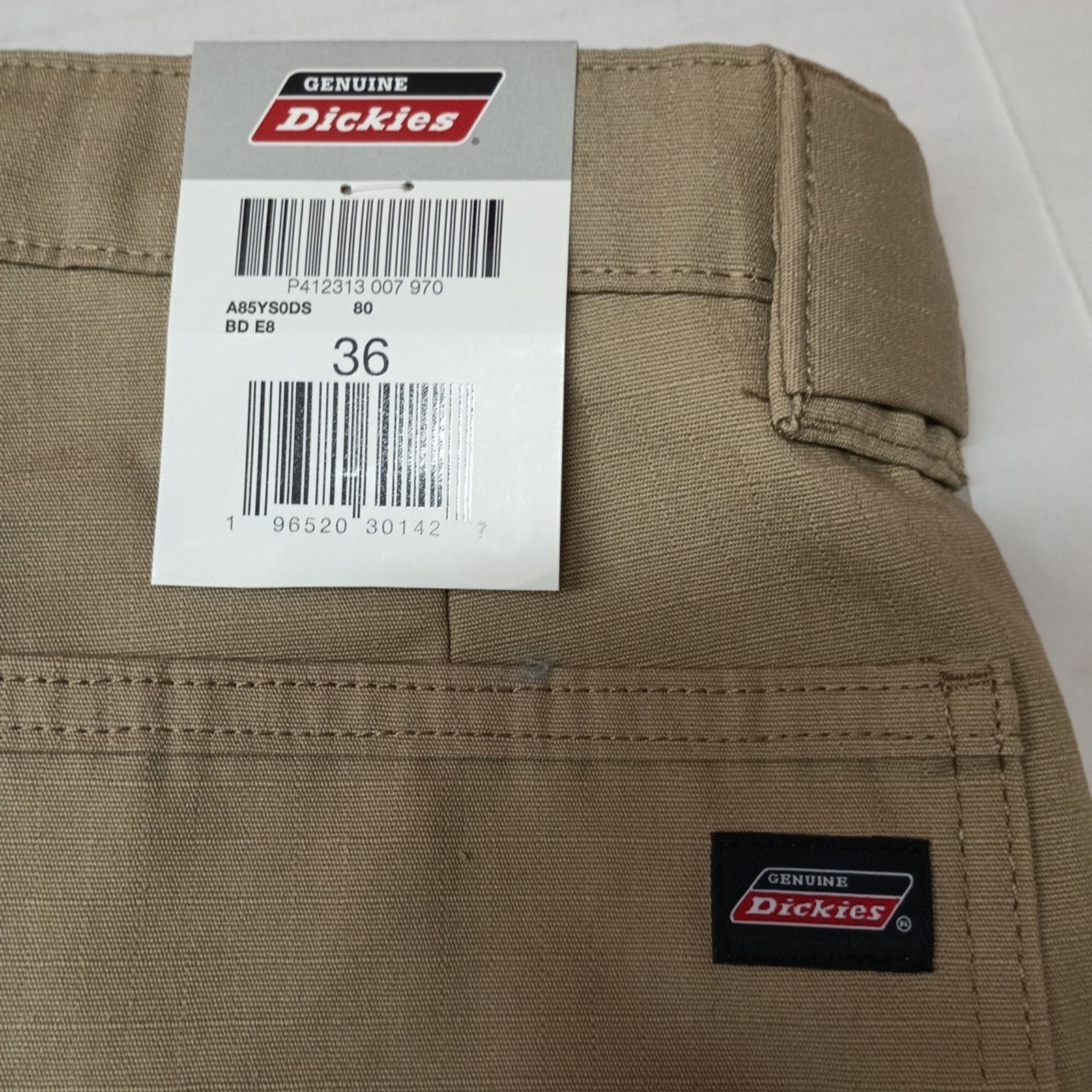 Dickies Dickies Ripstop Cargo Shorts Men’s Size 36 Beige Relaxed Fit Size US 36 / EU 52 - 6 Thumbnail