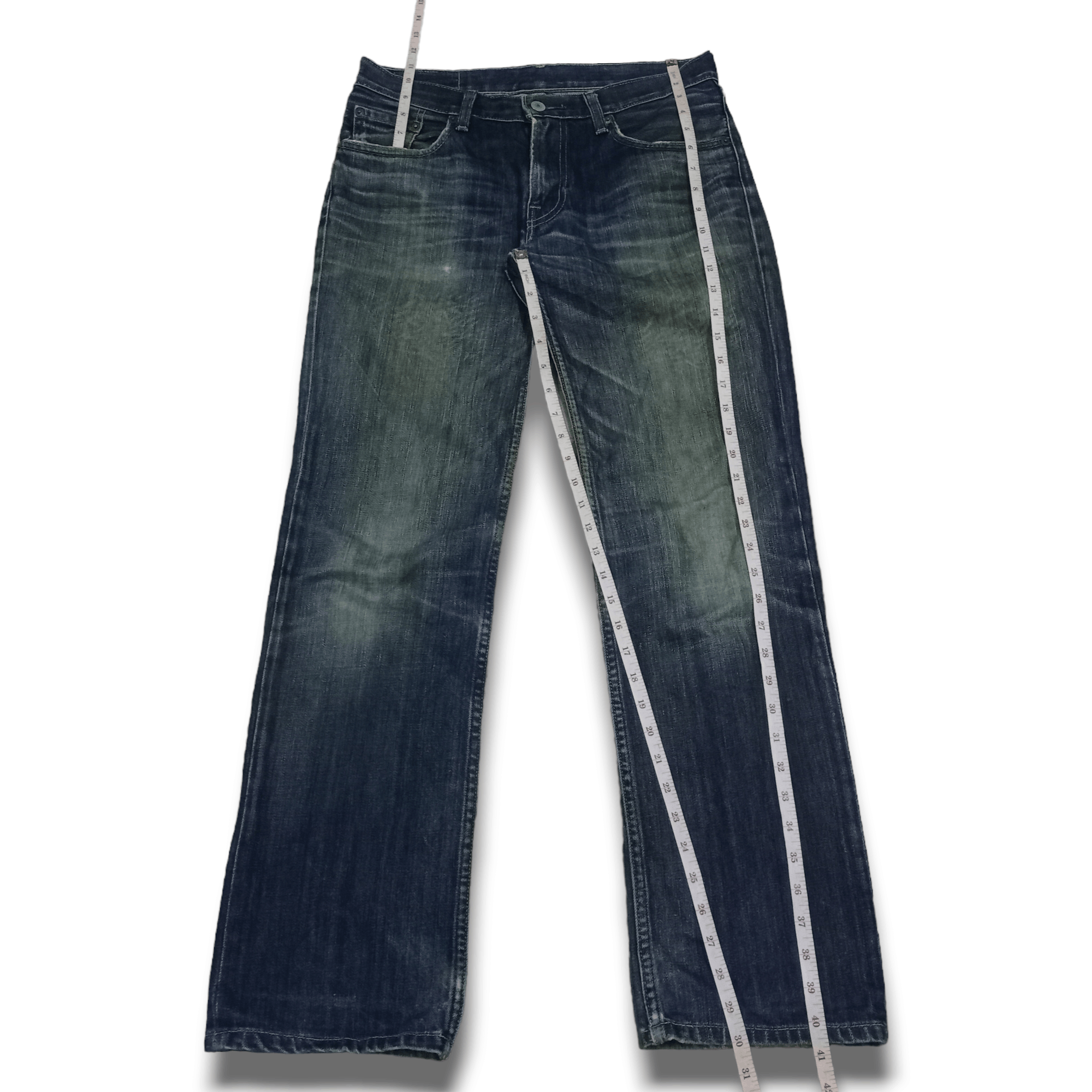 Levi's × Levi's Vintage Clothing Vintage 90s Levis 502 Mud Wash Loose Style Distressed Jeans Size US 32 / EU 48 - 11 Thumbnail