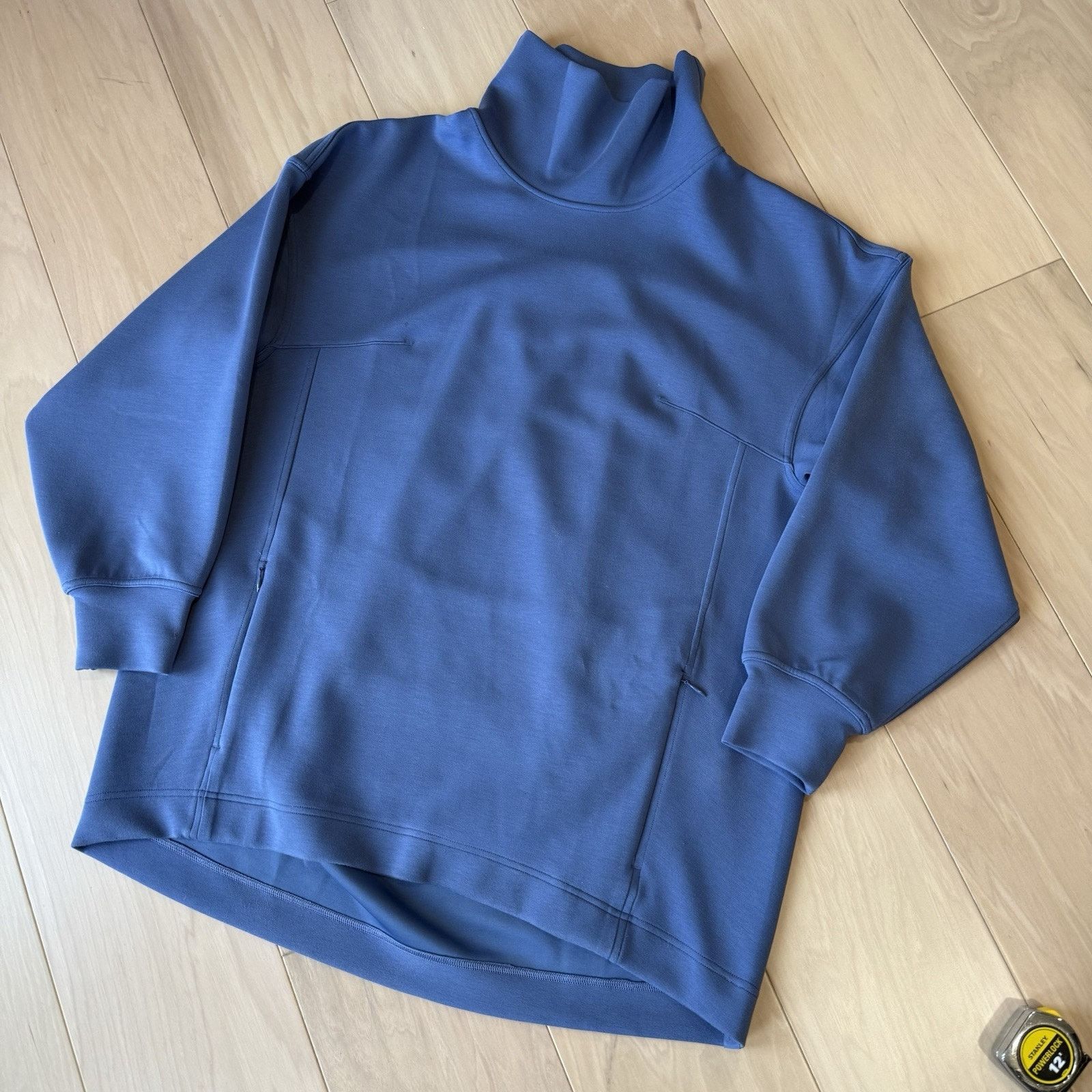 Lululemon Lululemon Modal Blend Turtleneck Tunic 10 Blue Workout Comfy Size L / US 10 / IT 46 - 9 Thumbnail