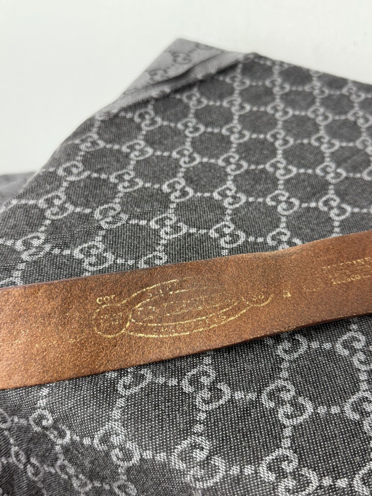 Diesel Y2K Vintage Diesel Leather Belt Hype Size ONE SIZE - 7 Thumbnail
