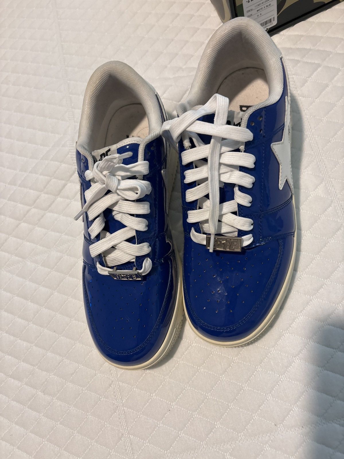 Bape Bapesta Low M2 Blue Size US 9 / EU 42 - 9 Thumbnail