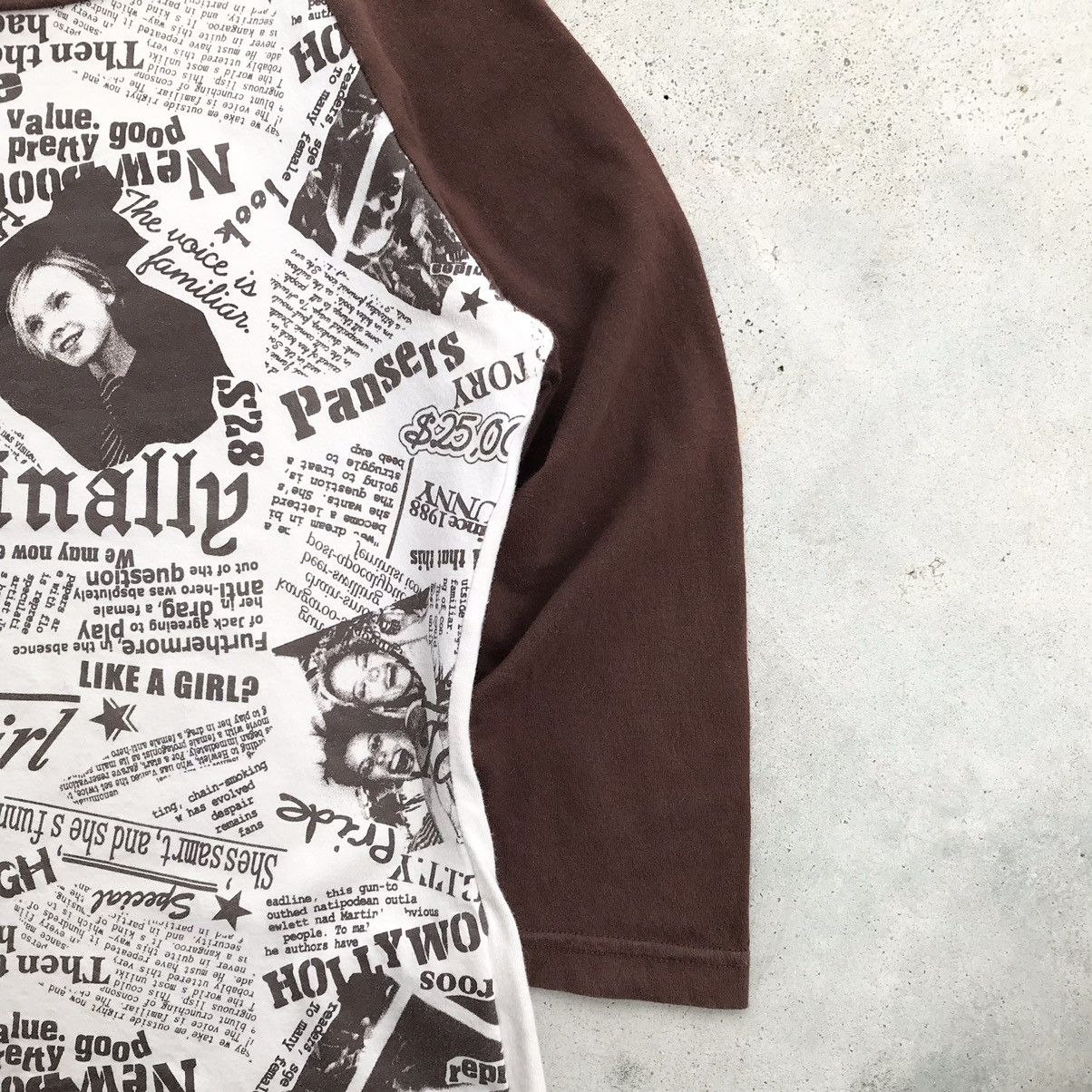 Hysteric Glamour Andisstion Petit / Hysteric - Like A Girl Raglan T-Shirt Size XS / US 0-2 / IT 36-38 - 5 Thumbnail