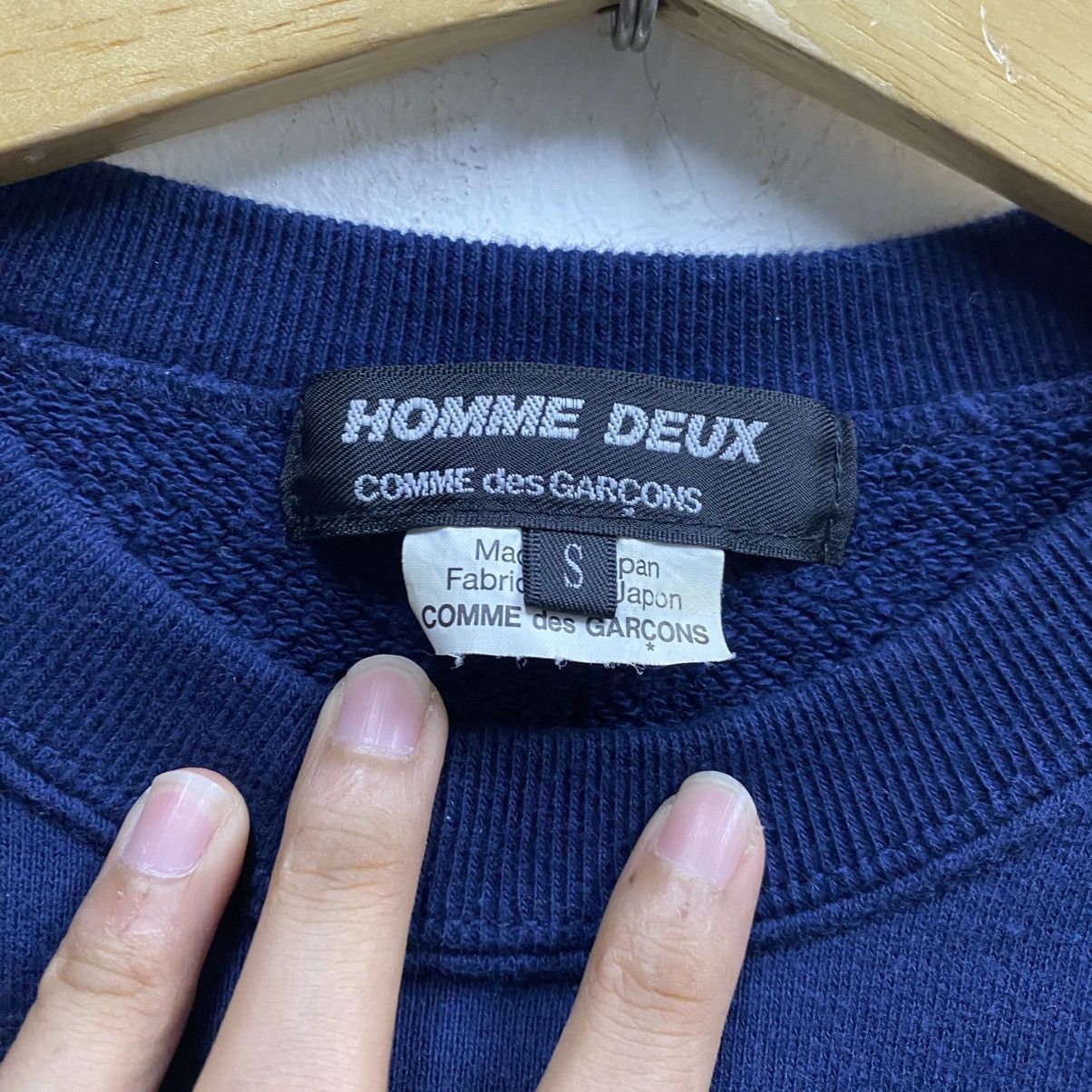 Comme des Garcons Homme Deux 2017 Homme Deux Comme Des Garcons 2 tone colour sweatshirts Size US S / EU 44-46 / 1 - 7 Thumbnail