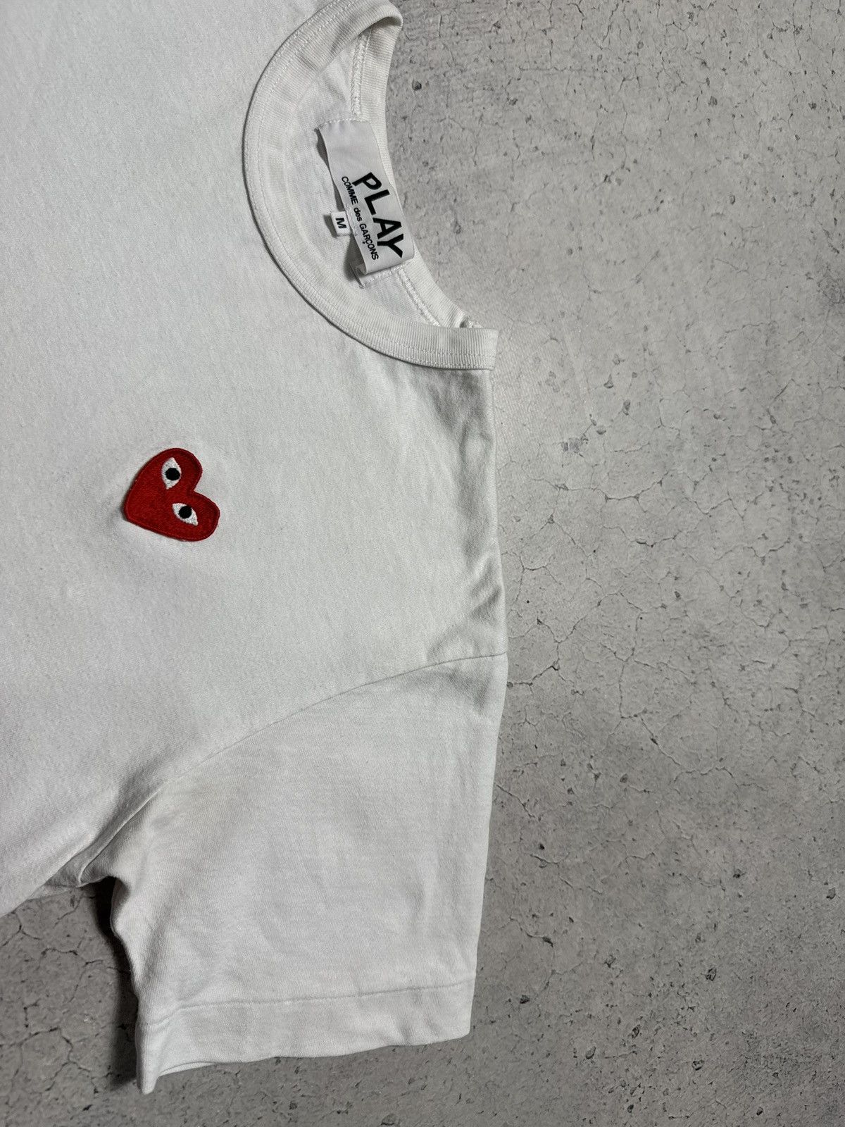 Comme des Garcons PLAY Play Comme des Garcons CDG Luxury T-Shirt Big Logo Size US M / EU 48-50 / 2 - 7 Thumbnail