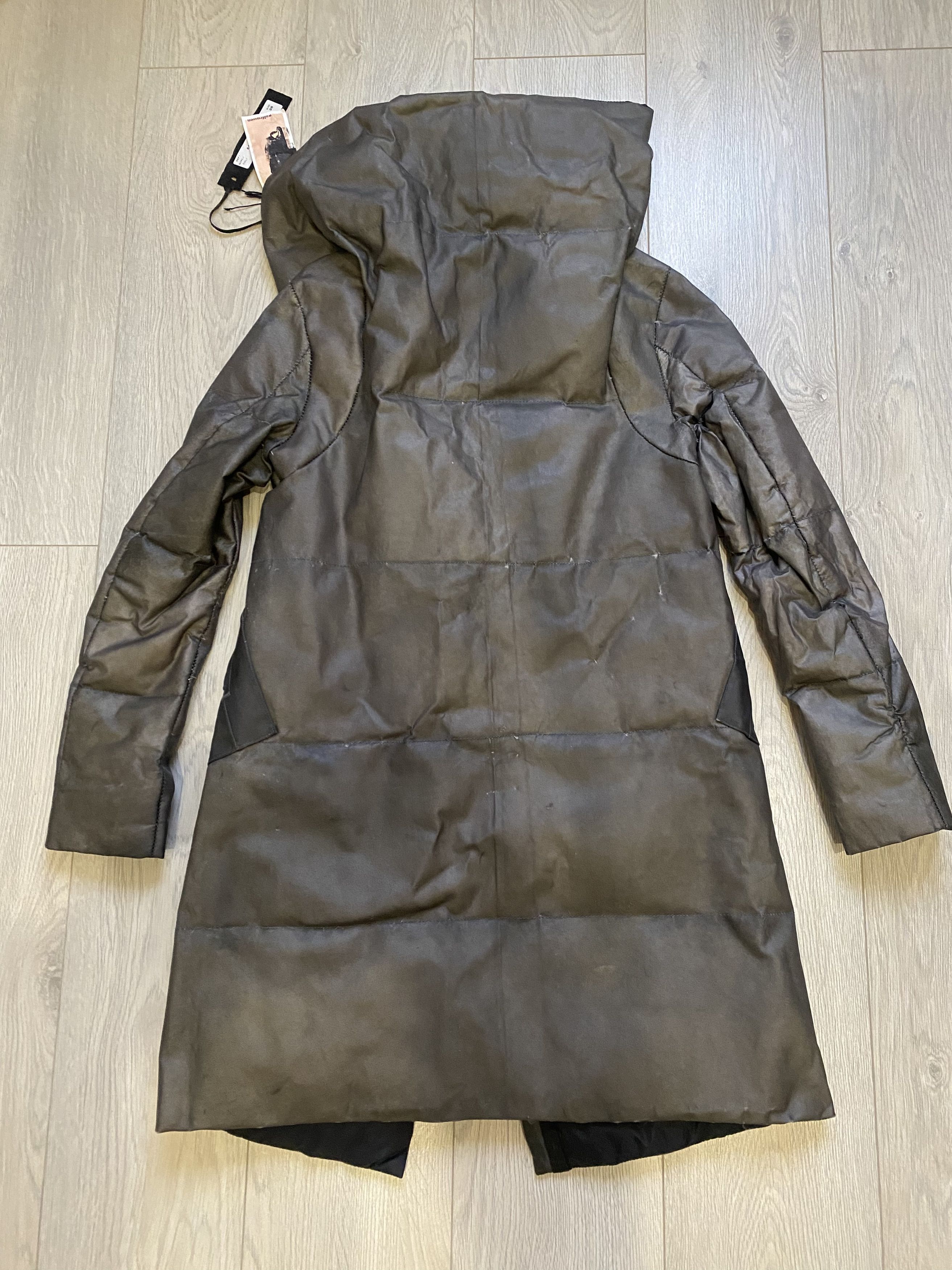 Isaac Sellam Experience Isaac Sellam Experience Rare Leather Down Insulated Jacket Size XS / US 0-2 / IT 36-38 - 8 Thumbnail