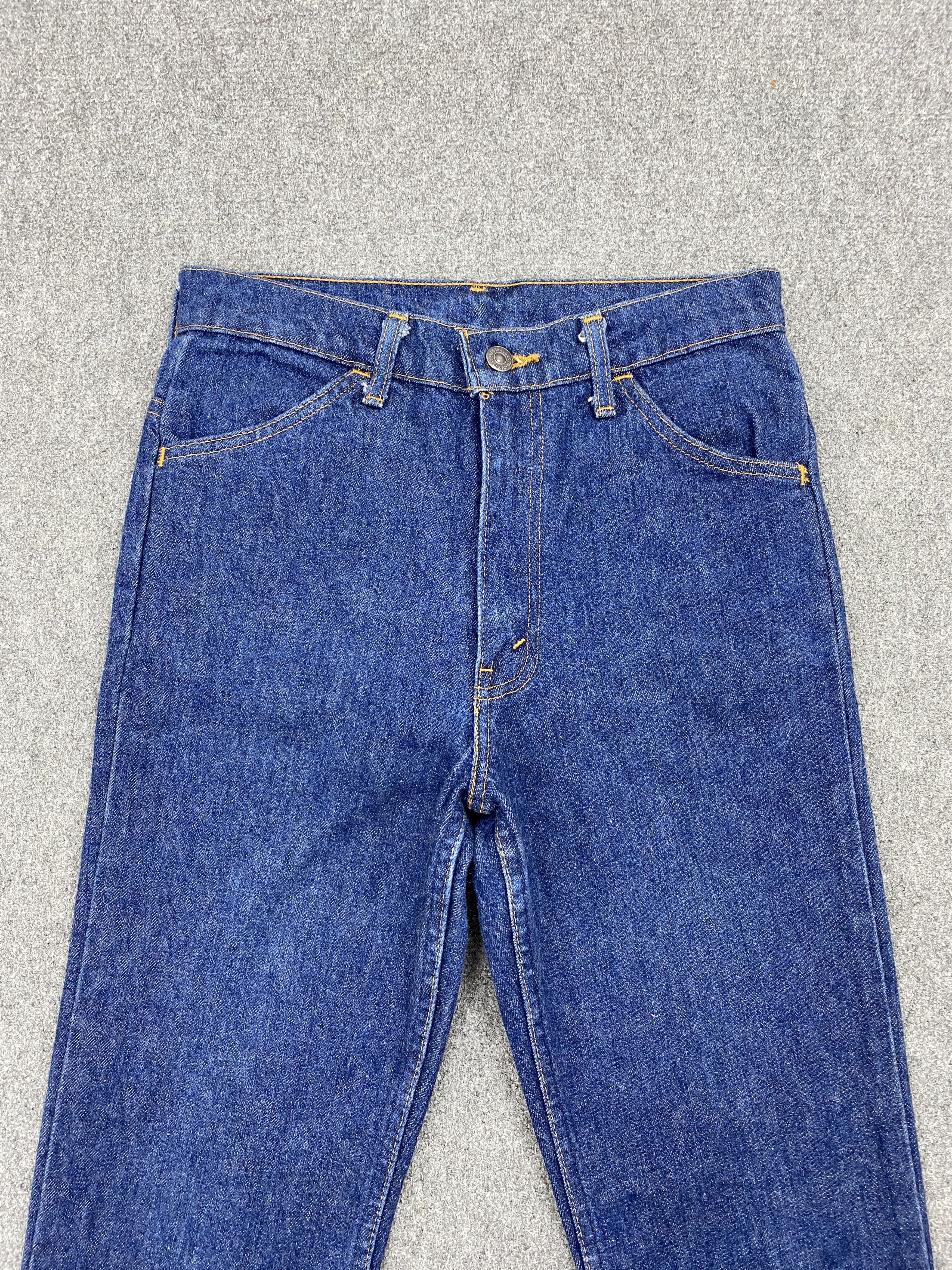Levi's Vintage 90s Levis 646 Orange Tab Bootcut Blue Denim Size US 26 / EU 42 - 2 Thumbnail