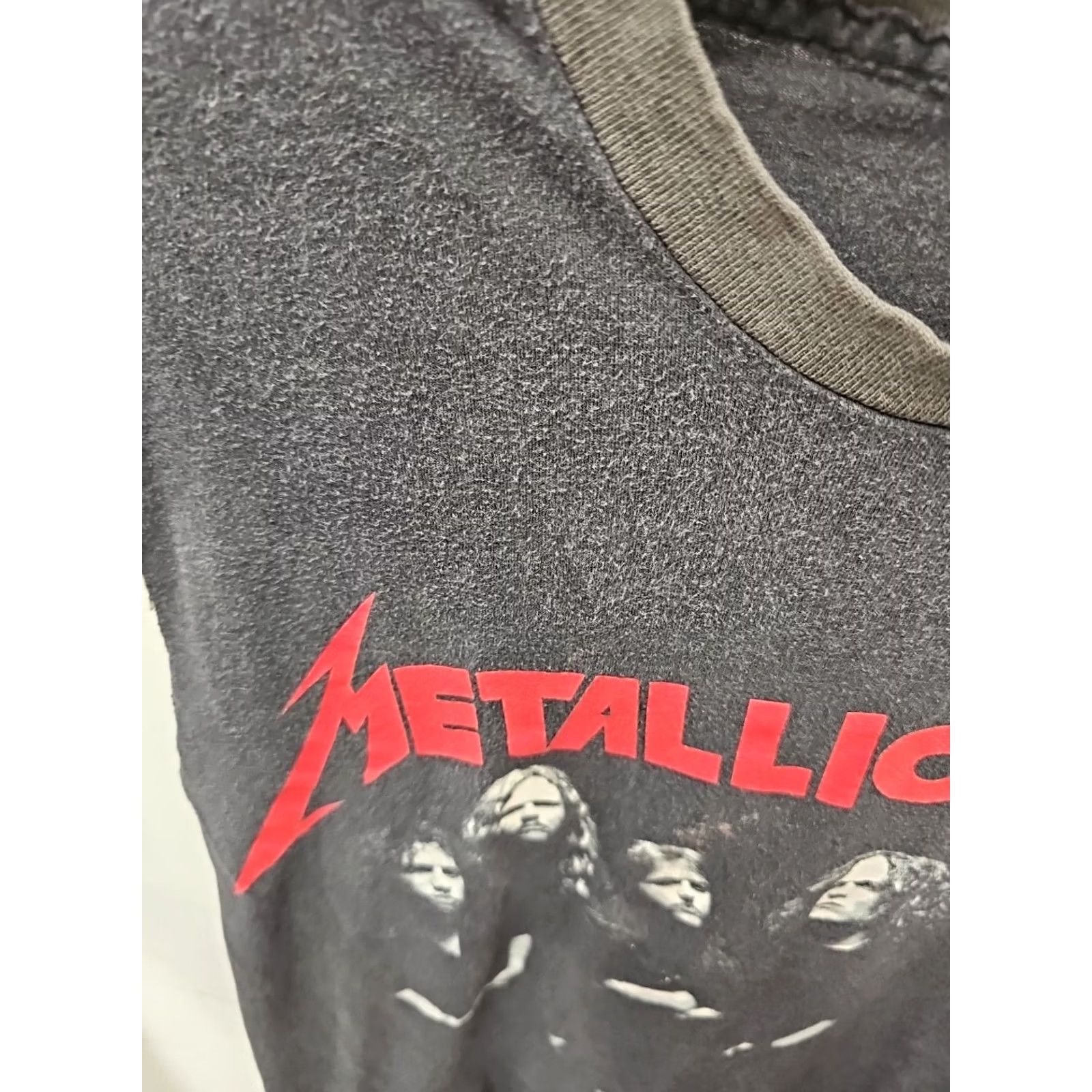 Vintage VINTAGE Metallica And Justice For All shirt Metallica Shirt L Black Mens Band 1980s 90s / 80s 80s Vintage Short Sleeve Size US L / EU 52-54 / 3 - 3 Thumbnail