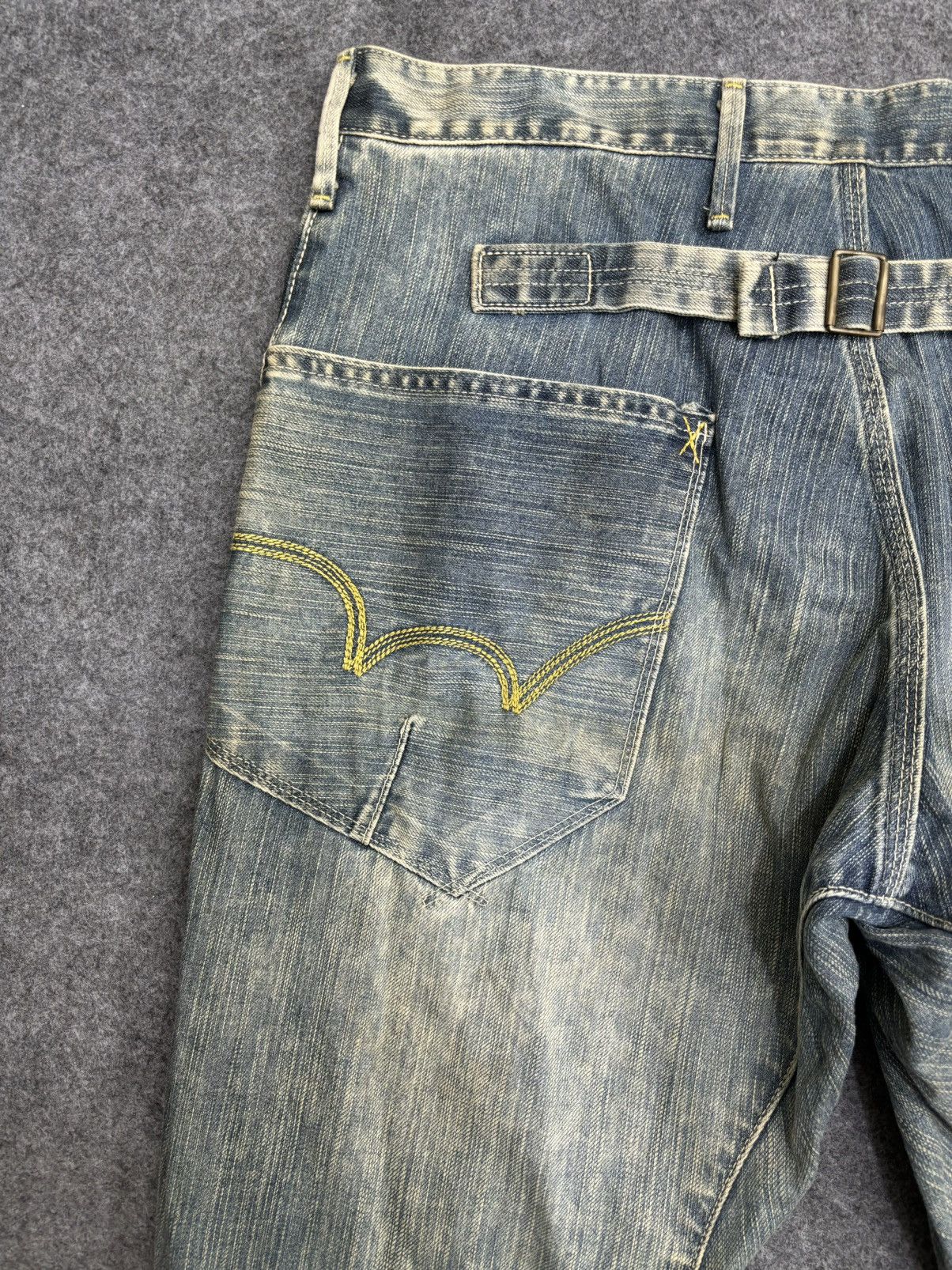 Edwin 💥EFunction💥Edwin Wide Curve Aging Style Denim F577 Size US 33 - 11 Thumbnail