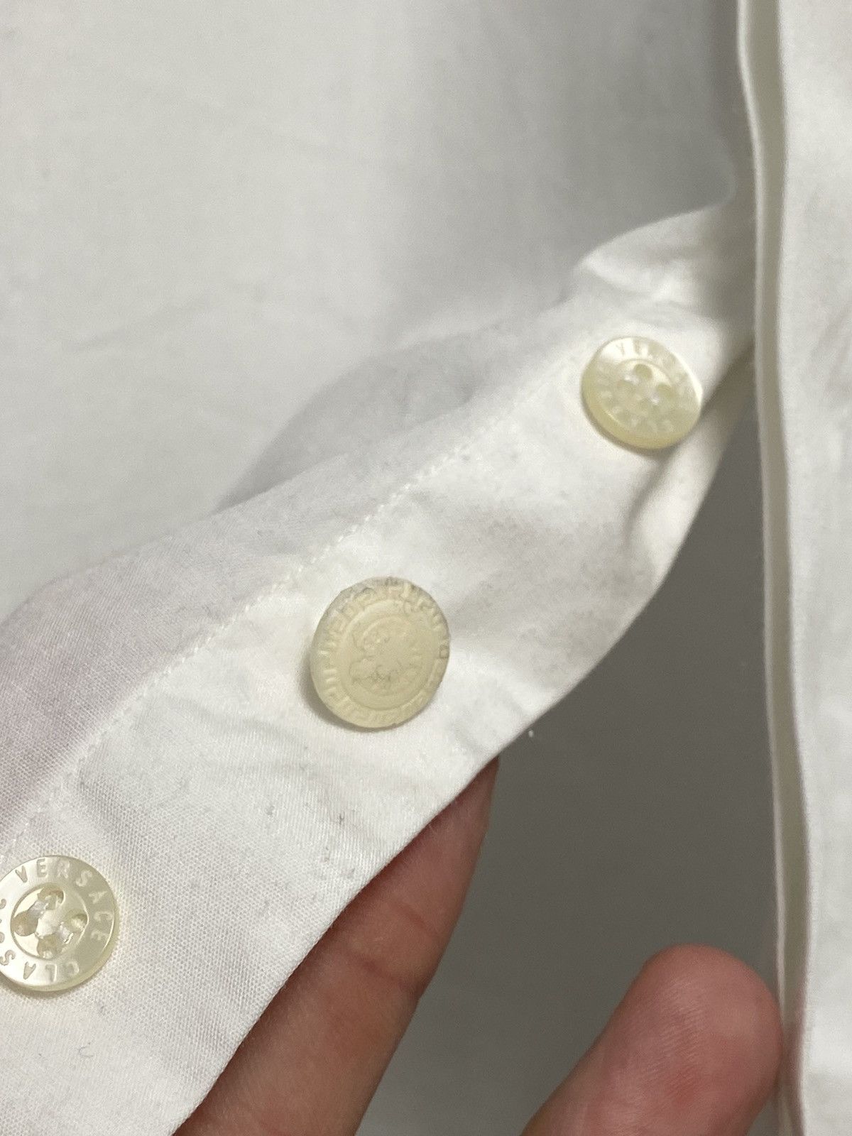 Versace Versace Button Up Shirt Size US XL / EU 56 / 4 - 7 Thumbnail