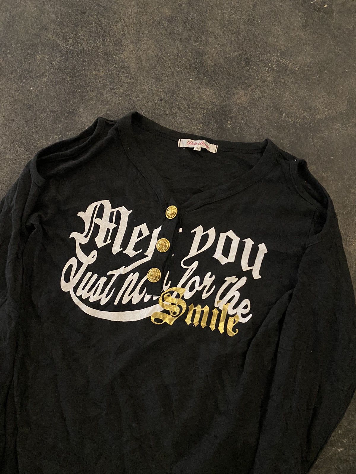 Hysteric Glamour × If Six Was Nine × Le Grande Bleu (L.G.B.) Y2k Petit berry ifsixwasnine punk longsleeve Size M / US 6-8 / IT 42-44 - 2 Thumbnail