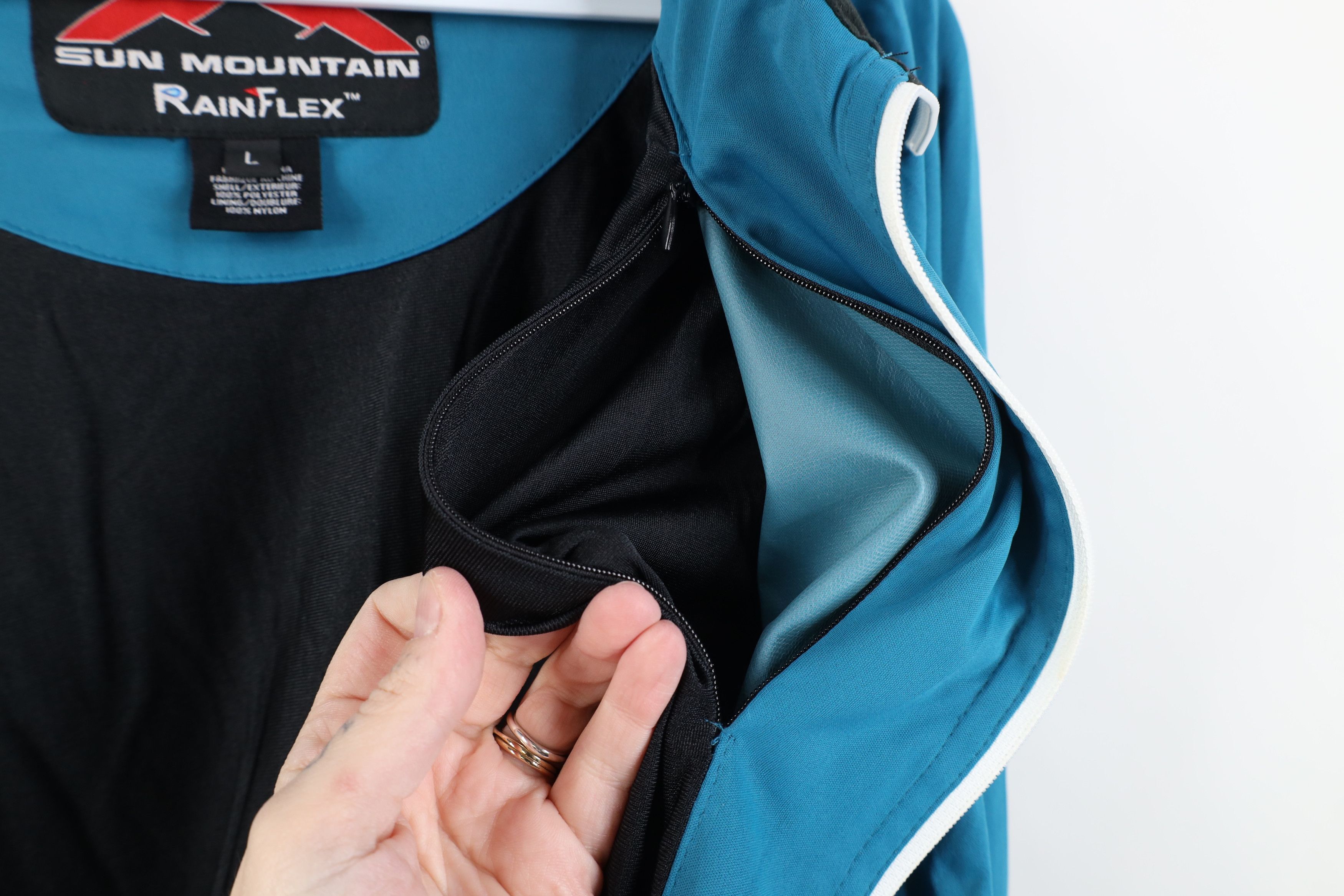 Vintage Sun Mountain Rain Flex Waterproof Golfing Rain Jacket Size L / US 10 / IT 46 - 12 Thumbnail