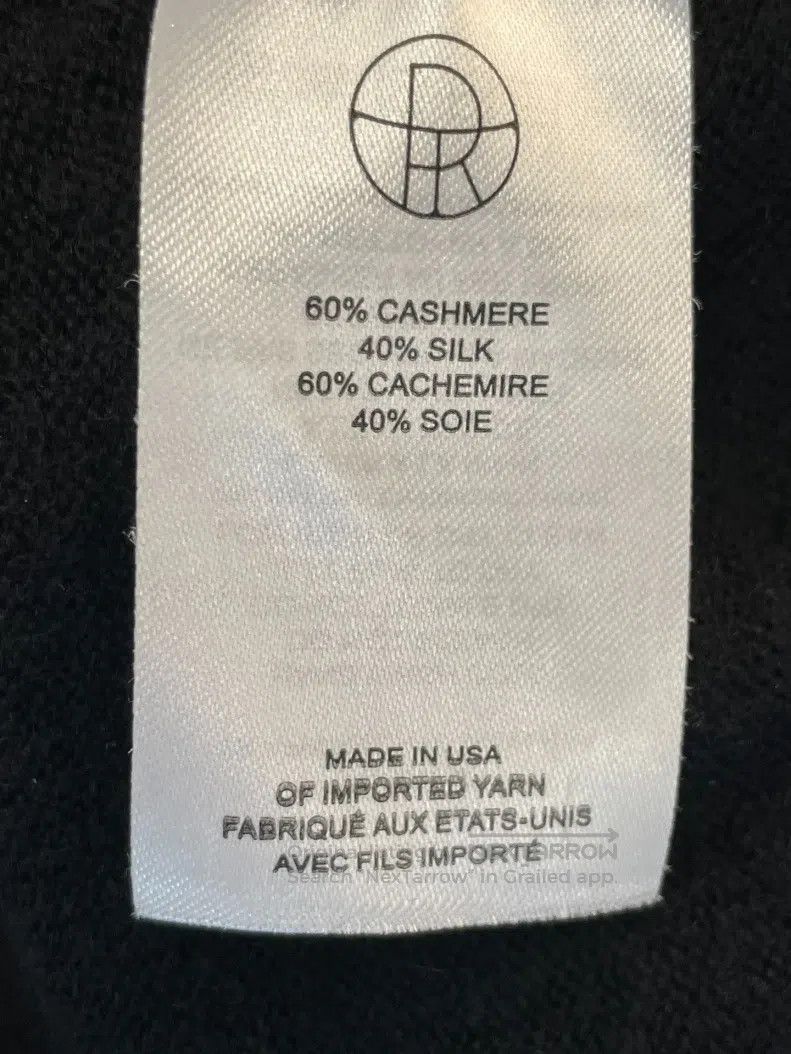 The Row The Row Black cashmere sweater Size S / US 4 / IT 40 - 6 Thumbnail