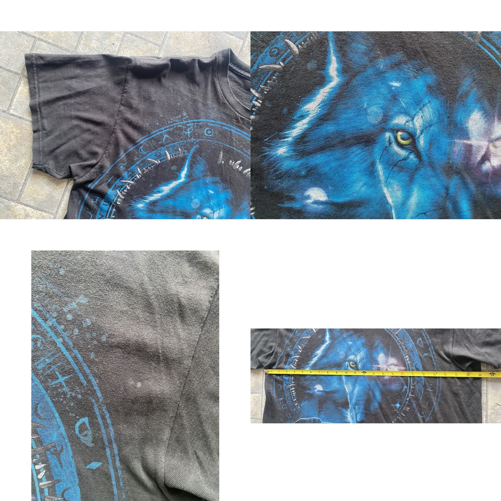 Delta Y2K Delta T Shirt Men XL Black Wolf Graphic Short Sleeve Men’s XL Black Wolf Graphic Short Sleeve Size US XL / EU 56 / 4 - 8 Thumbnail