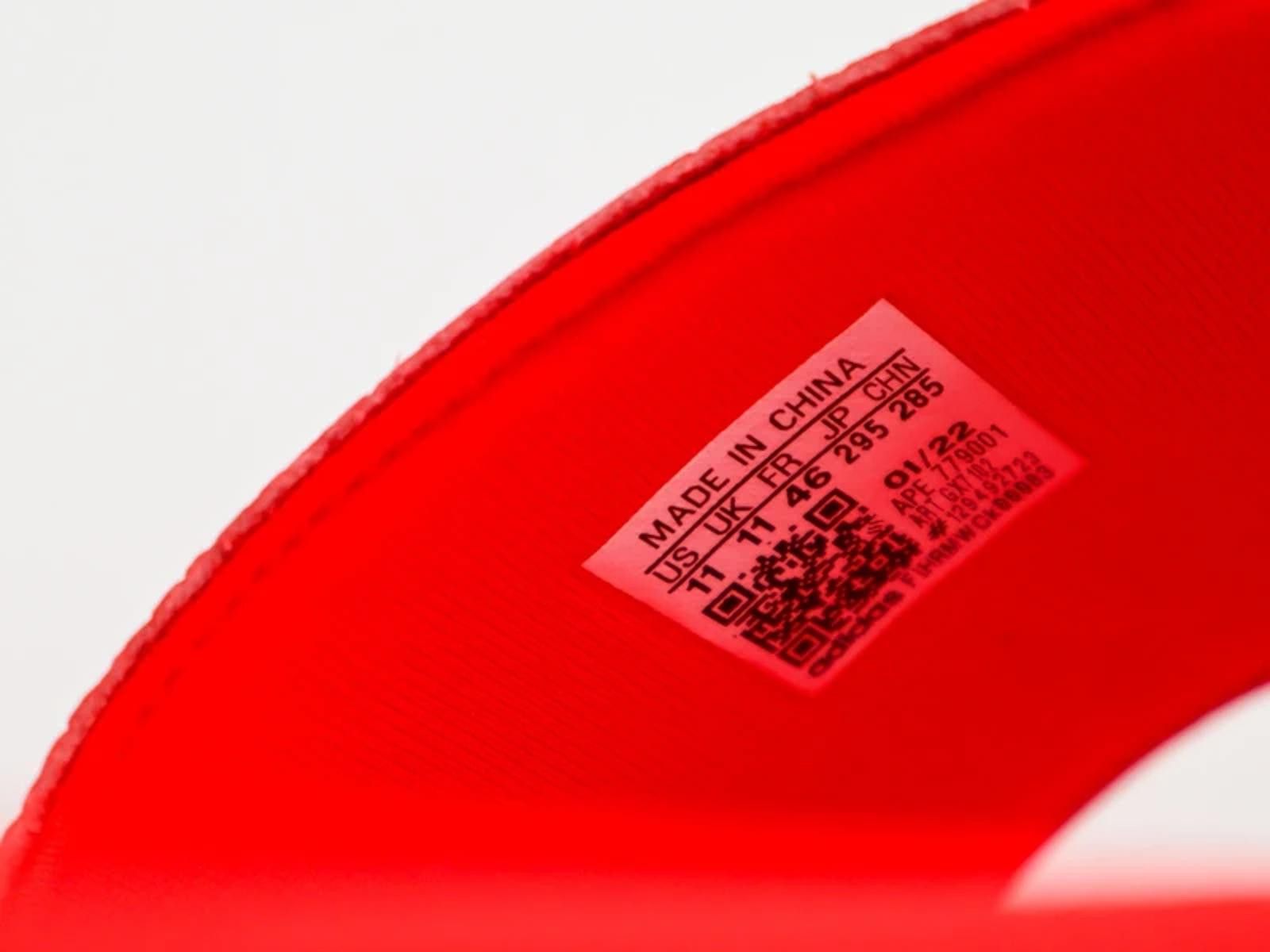 Adidas adidas Ivy Park Slide - GX7102 - Red Sandals Size US 12 / IT 42 - 4 Thumbnail