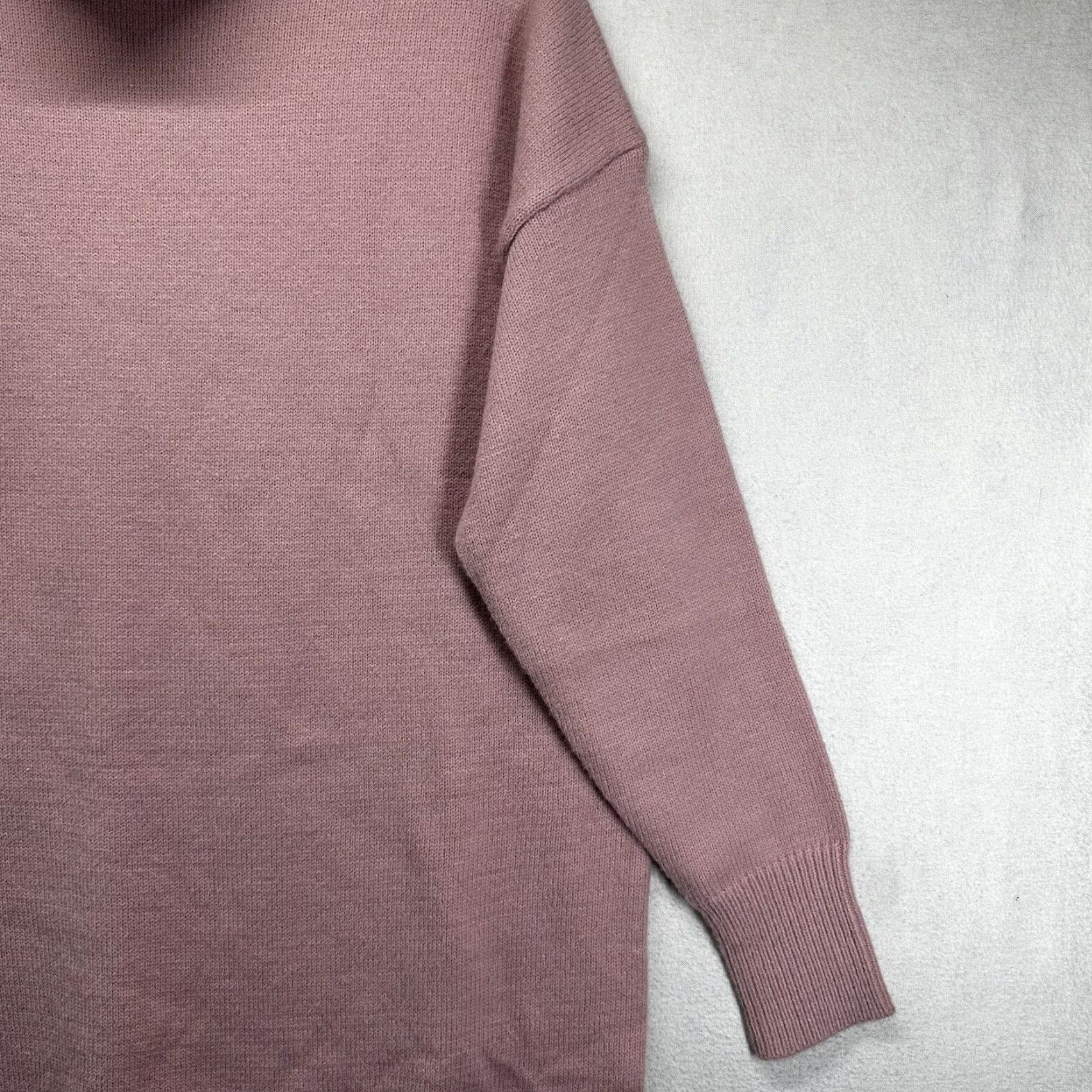 Lulus Lulus Women Sweater Small Turtleneck Pullover Knit Stretch Pink Soft Long Size S / US 4 / IT 40 - 5 Thumbnail