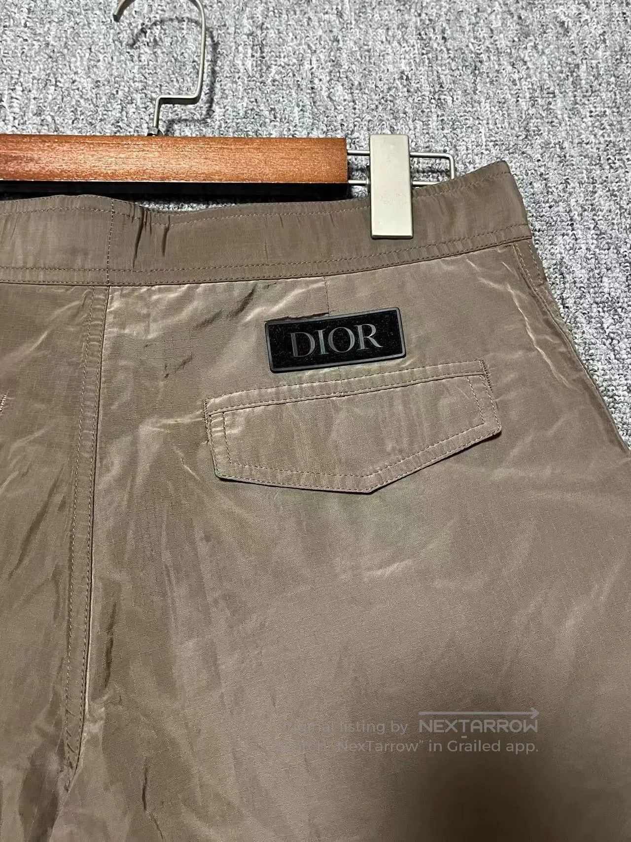 Dior dior brown men's shorts with buckle. Size US 28 / EU 44 - 4 Thumbnail