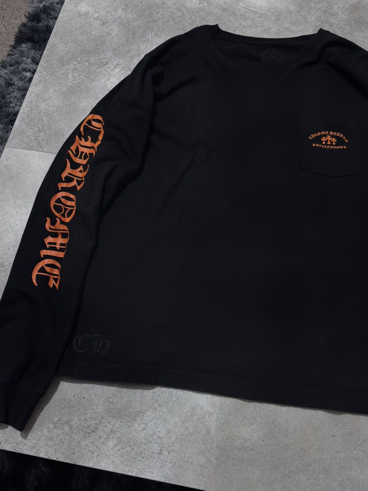 Chrome Hearts chrome hearts orange triple cross longsleeve Size US XL / EU 56 / 4 - 4 Thumbnail