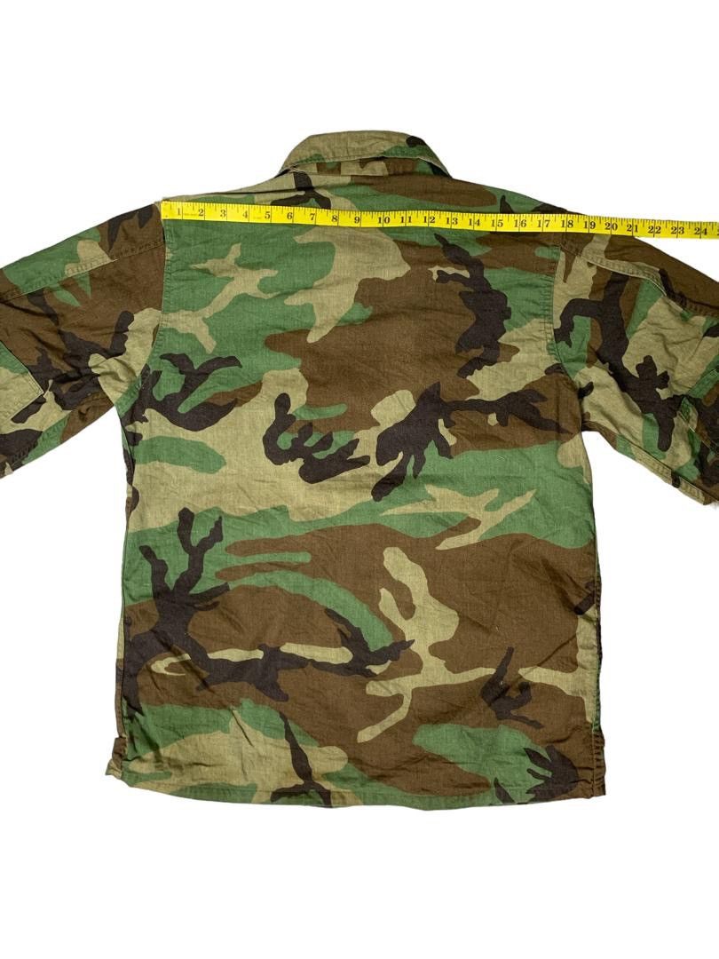 Vintage Vintage Woodland Camouflage Pattern Coat Size US L / EU 52-54 / 3 - 9 Thumbnail