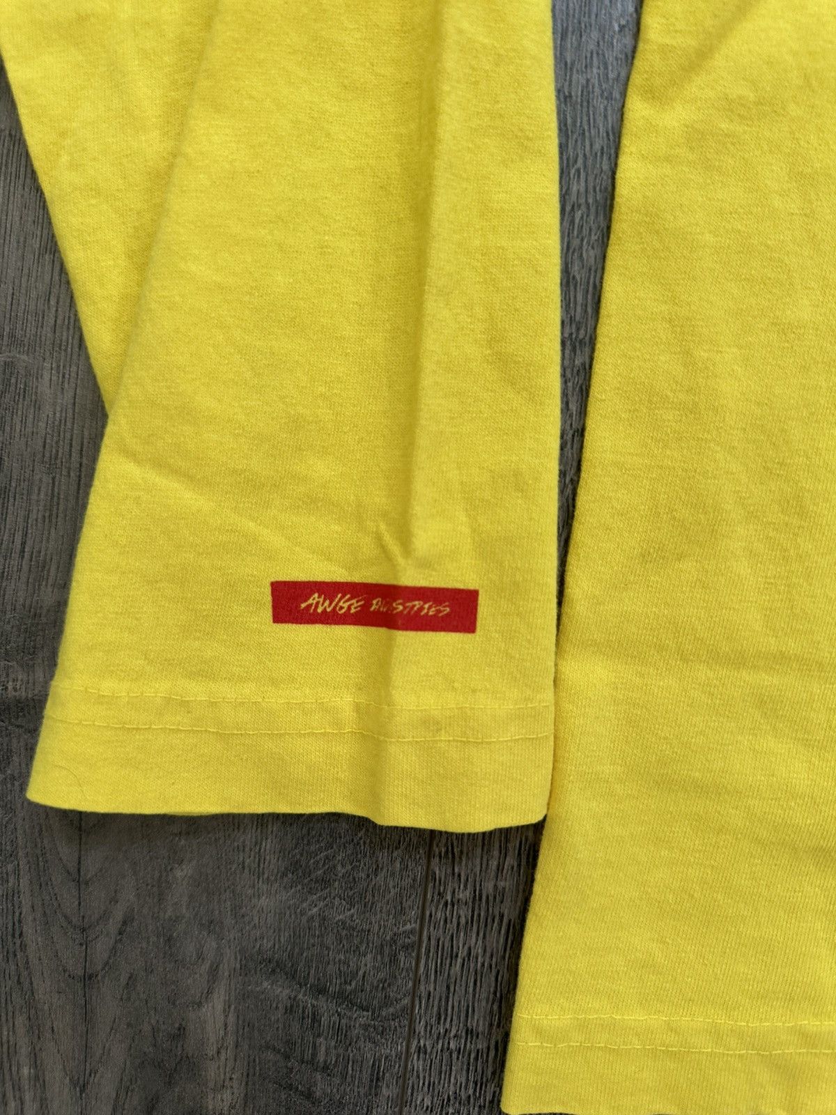 A$AP Rocky × AWGE ASAP Rocky AWGE Testing Long Sleeve Yellow/ Large Size US L / EU 52-54 / 3 - 3 Thumbnail