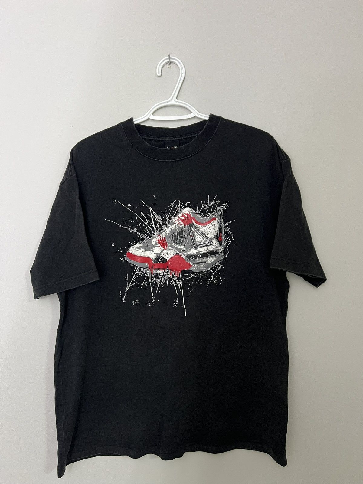 Other Dave White Sneaker Art T-Shirt - Black - Men's XL Size US XL / EU 56 / 4 - 1 Thumbnail