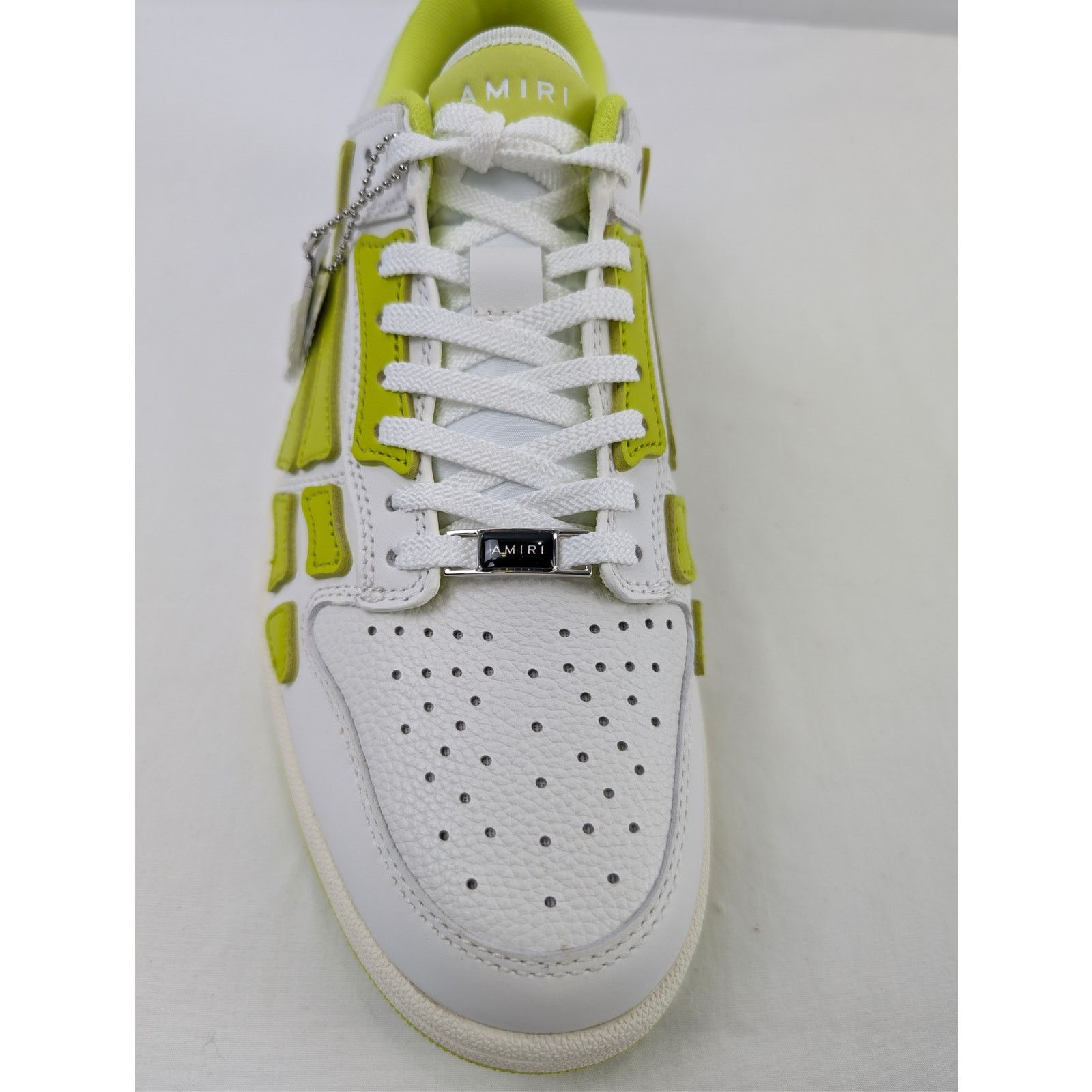 Amiri o1rshd1 Skel top Low / Skeleton Top Low Sneakers Neon Yellow Size US 9 / EU 42 - 11 Thumbnail