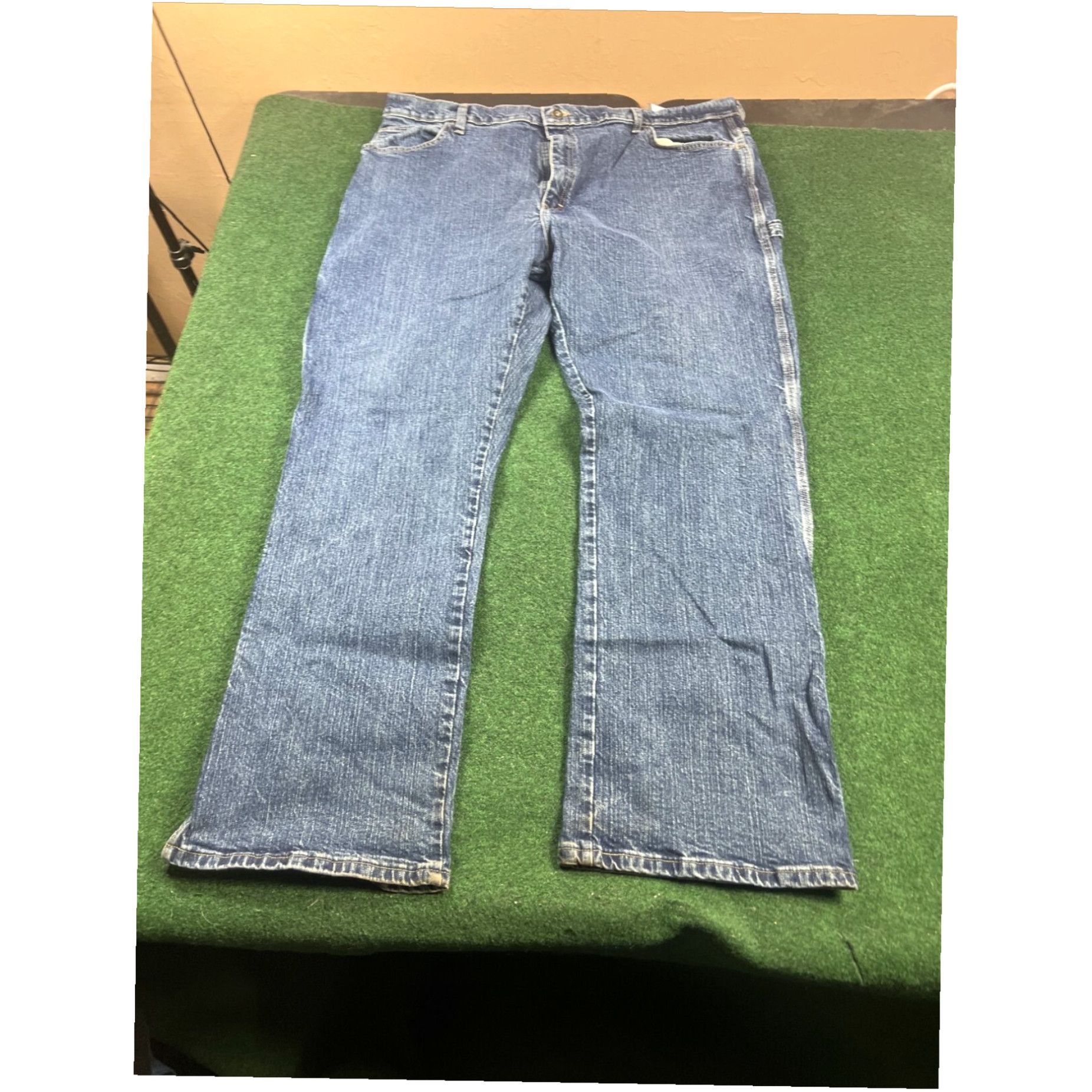 Dickies Dickies Relaxed Fit Carpenter Pants Men's 42x32 Blue Denim Jeans Work Wear Size US 42 / EU 58 - 2 Thumbnail