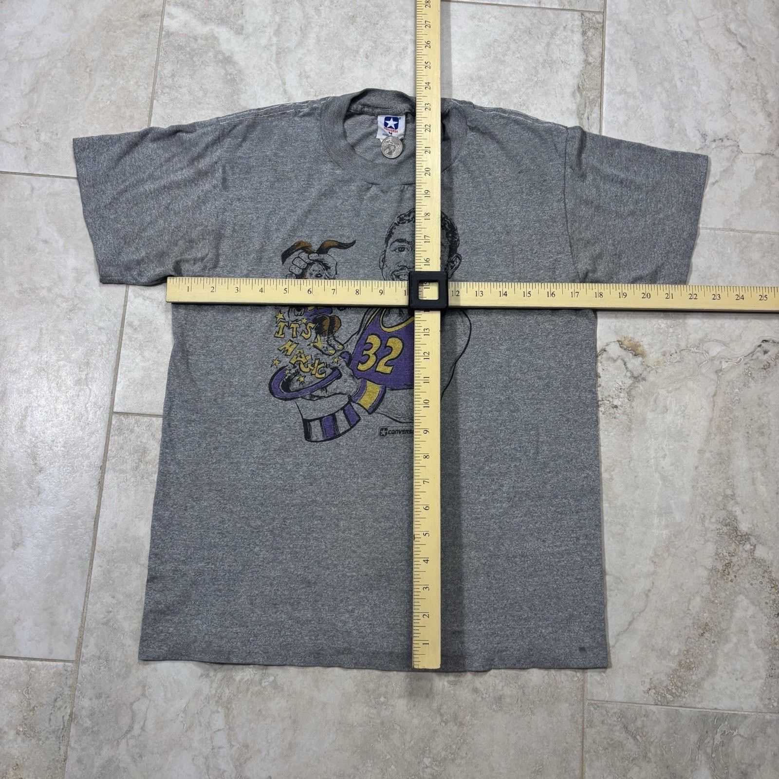 Converse Vintage Converse Magic Johnson Shirt Med 80s NBA Caricature Size US M / EU 48-50 / 2 - 4 Thumbnail