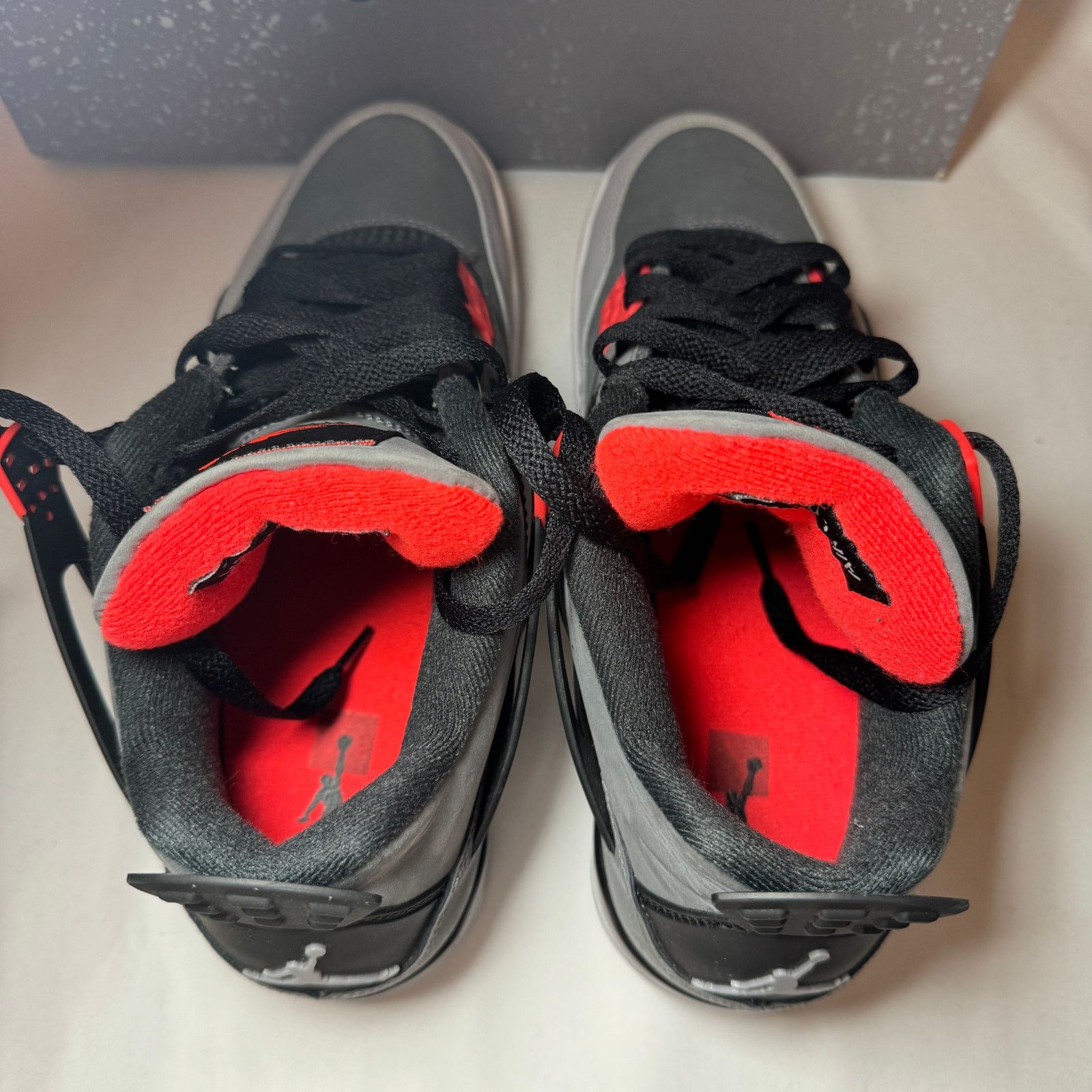 Jordan Brand × Nike Size 10 - Nike Air Jordan 4 Retro Infrared Men's Shoes Size US 10 / EU 43 - 8 Thumbnail