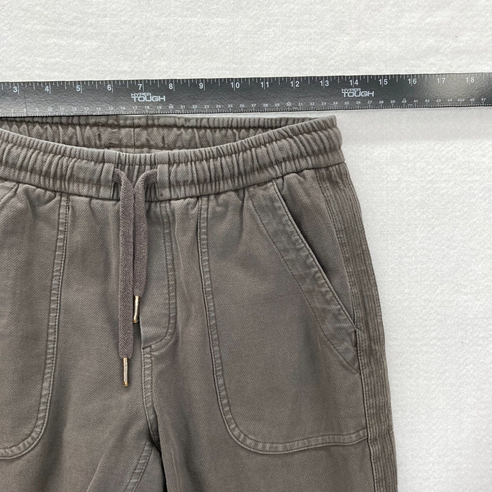 Athleta Athleta Farallon Jogger Pants Women's 0 Gray Stretch Fabric Pull On Slim Leg Casual Size 25" / US 0 / IT 36 - 6 Thumbnail