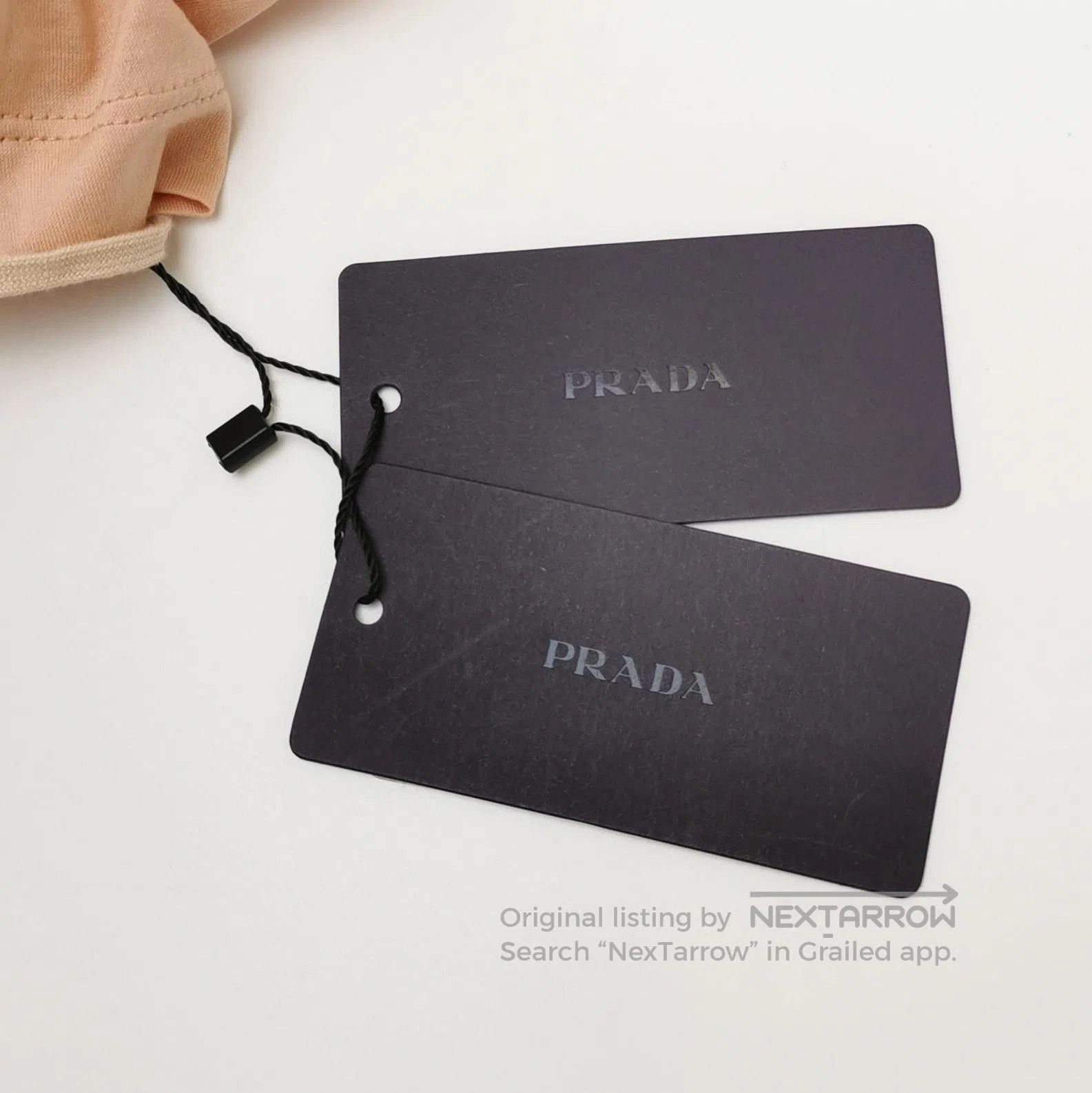 Prada Prada Cropped Long Sleeve T. Size M / US 6-8 / IT 42-44 - 4 Thumbnail