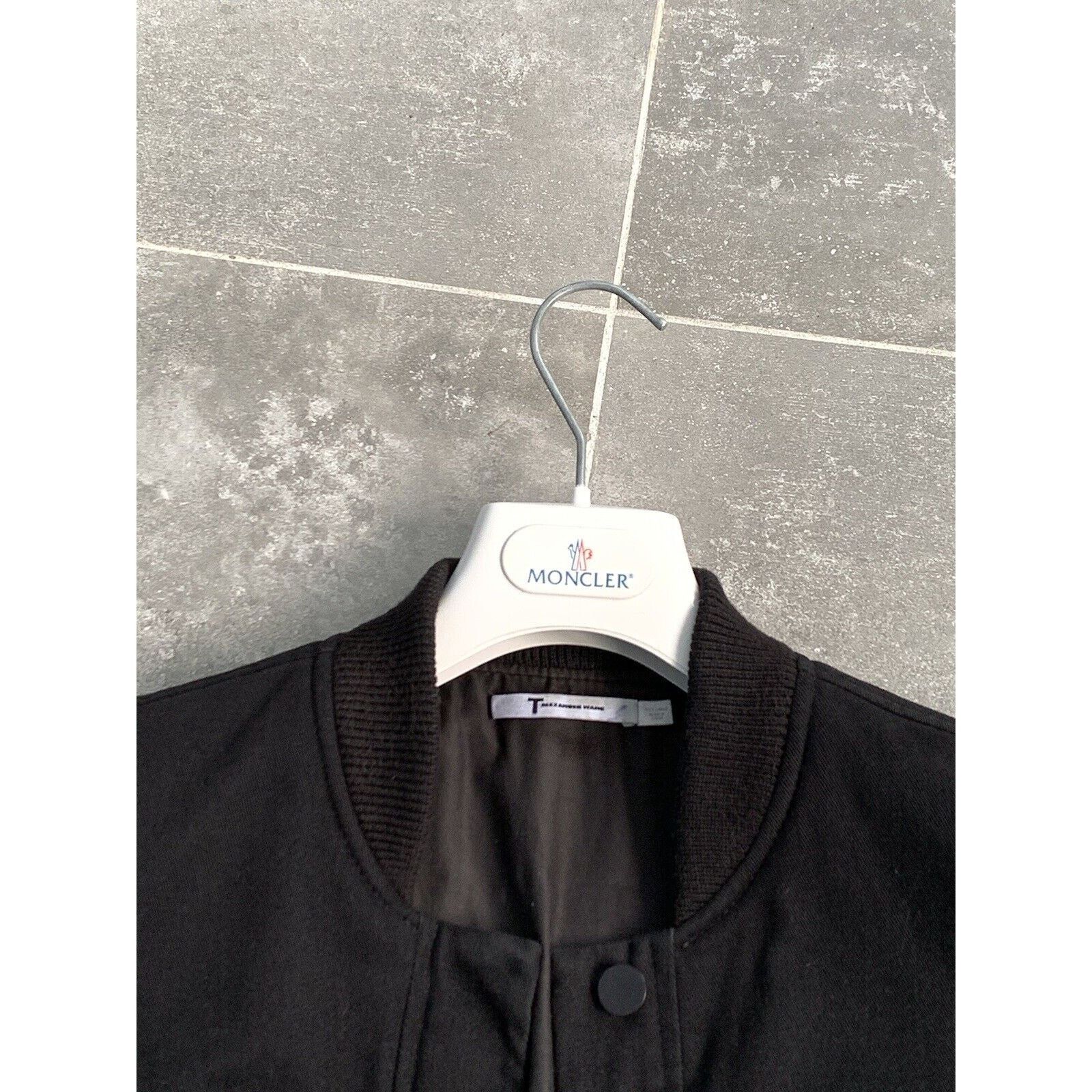 Designer × Japanese Brand × T by Alexander Wang Women ALEXANDER WANG LEATHER Insulated Bomber Jacket L UK 14 Size L / US 10 / IT 46 - 10 Thumbnail
