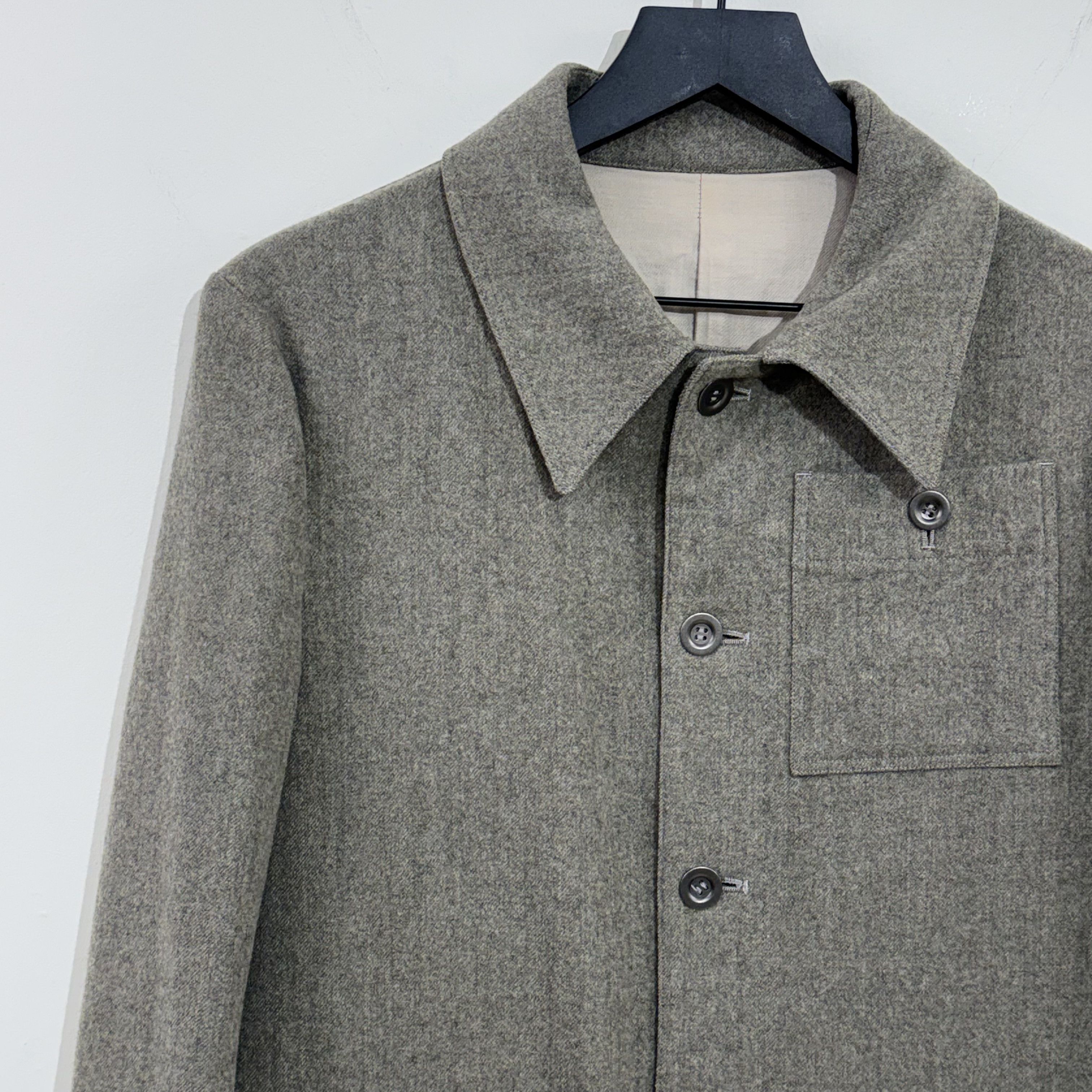 Y's Y’s Red Label 2006AW Wool Coverall Coat Size US M / EU 48-50 / 2 - 4 Thumbnail