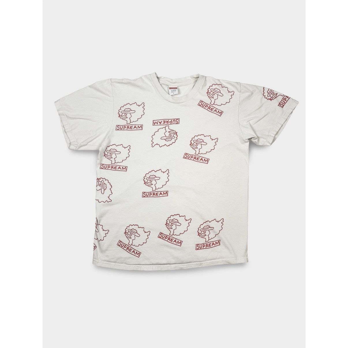 Supreme Supreme “supream” Gonz All Over Print Tee | Grailed