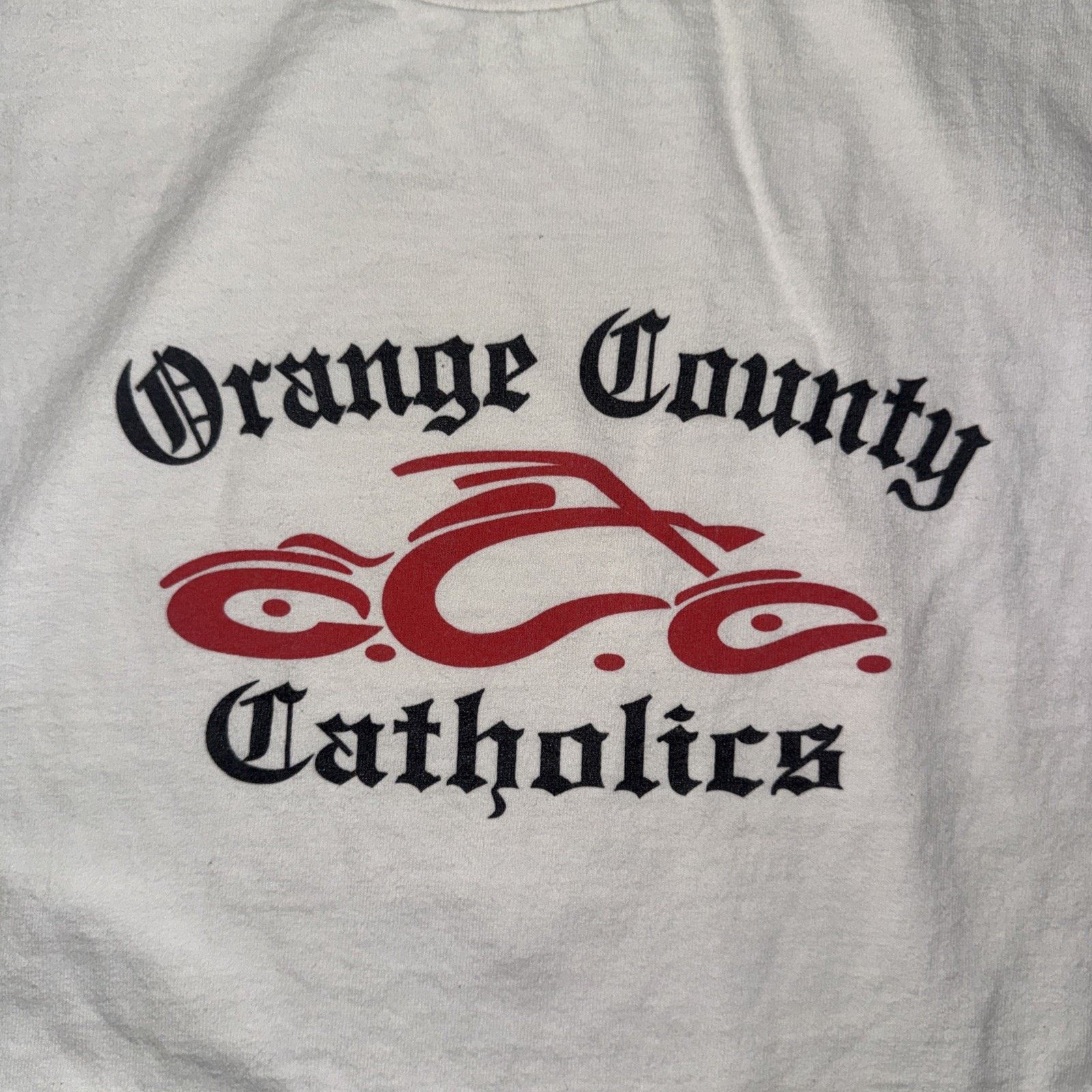 Harley Davidson × Vintage × West Coast Choppers Vintage Y2K Orange Country Choppers Parody T-Shirt XL 22x29 Size US XL / EU 56 / 4 - 2 Thumbnail
