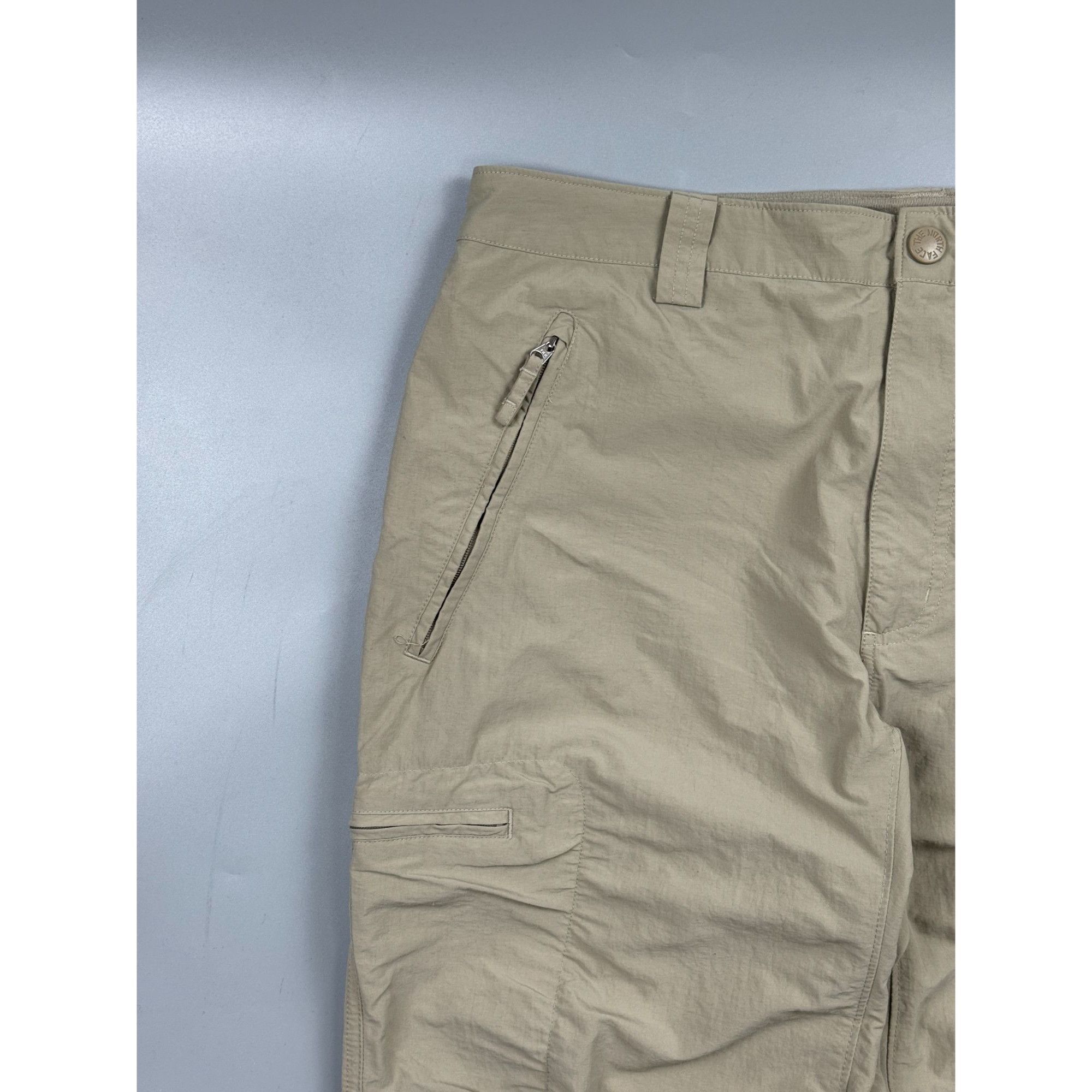 The North Face The North Face Beige Nylon Cargo Trail Pants (Y1190) Size US 32 / EU 48 - 4 Thumbnail