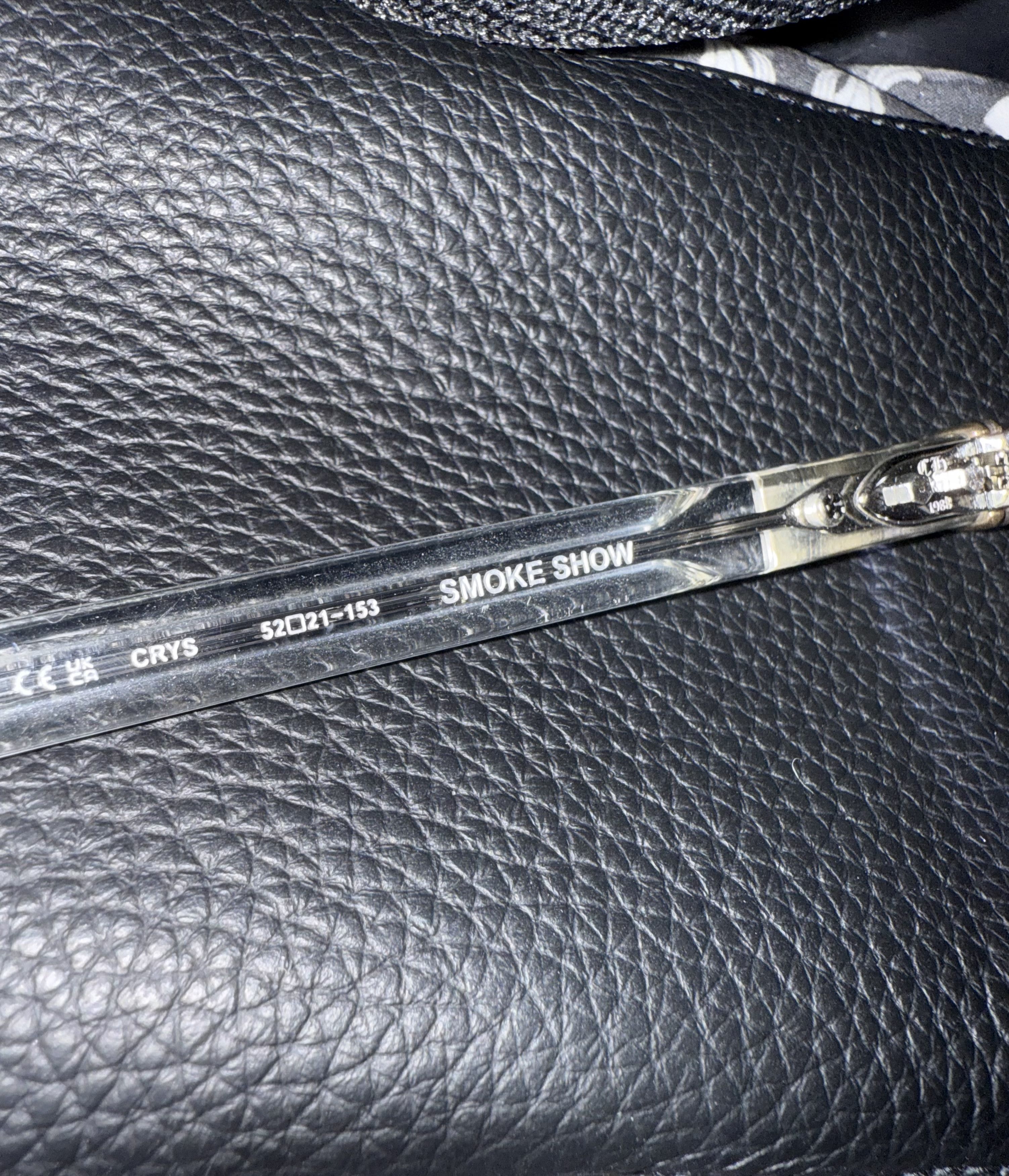 Chrome Hearts Chrome Hearts Smoke Show Glasses (Crystal) Size ONE SIZE - 4 Thumbnail