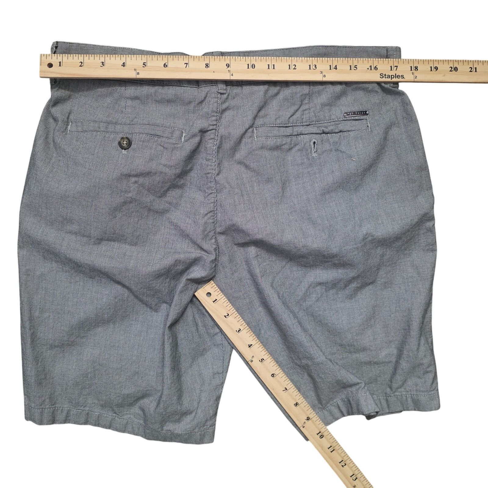 Ted Baker Ted Baker Shorts Men’s 34R Gray Casual Size US 34 / EU 50 - 5 Thumbnail