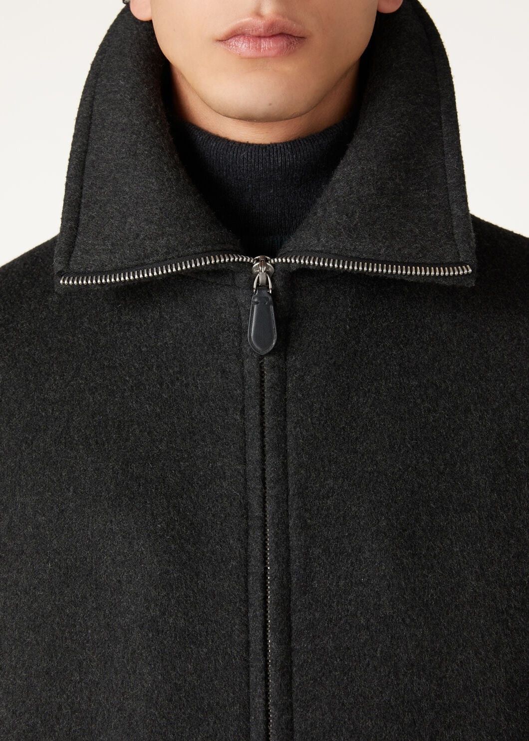 Loro Piana o1w1db10725 FAO3109 Marius Blouson Jacket in Dark Grey Size US S / EU 44-46 / 1 - 3 Thumbnail