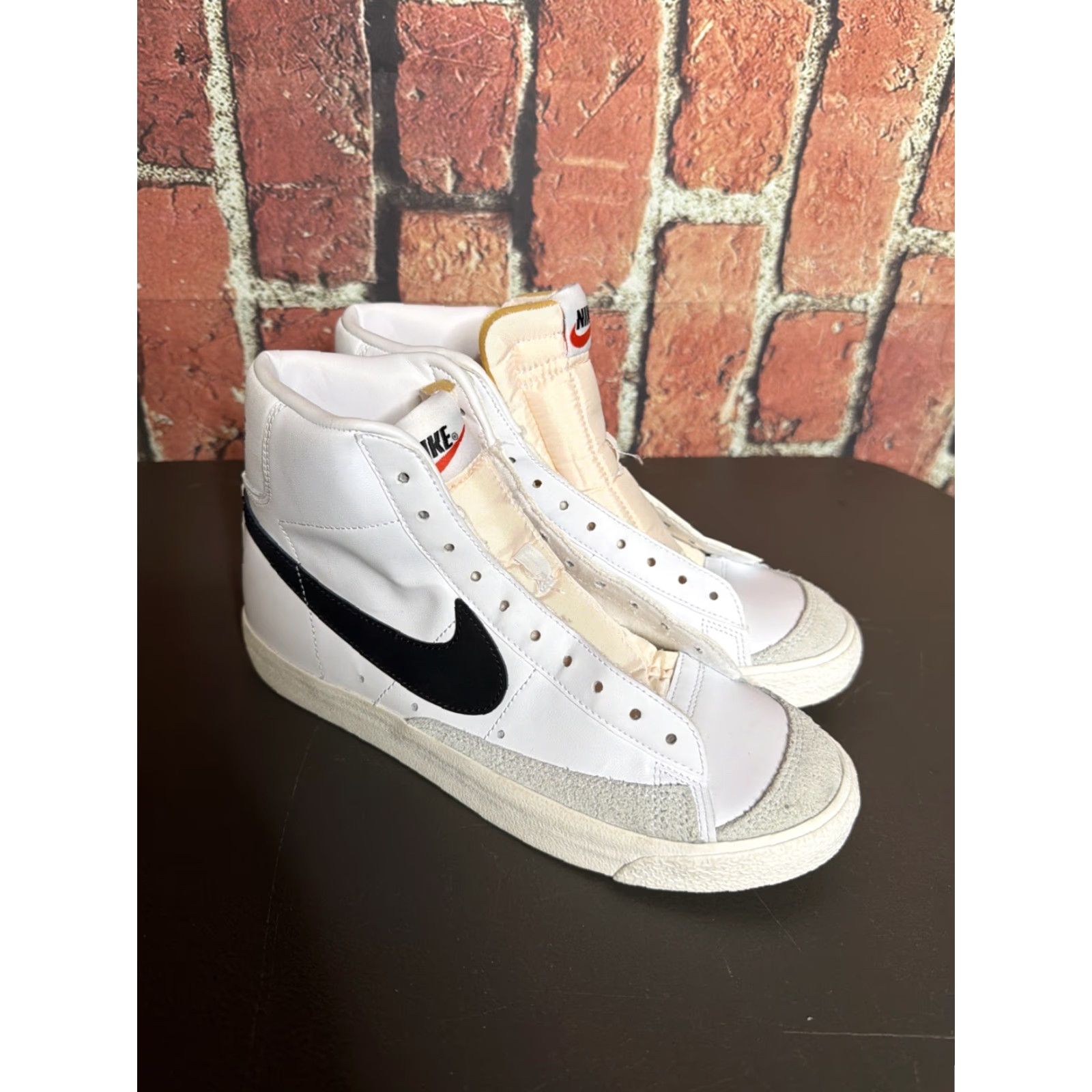 Nike Nike Blazer Mid ‘77 White Black Women’s High Top Size 8.5 Sneaker Casual 2021 Mens? Size M / US 6-8 / IT 42-44 - 2 Thumbnail