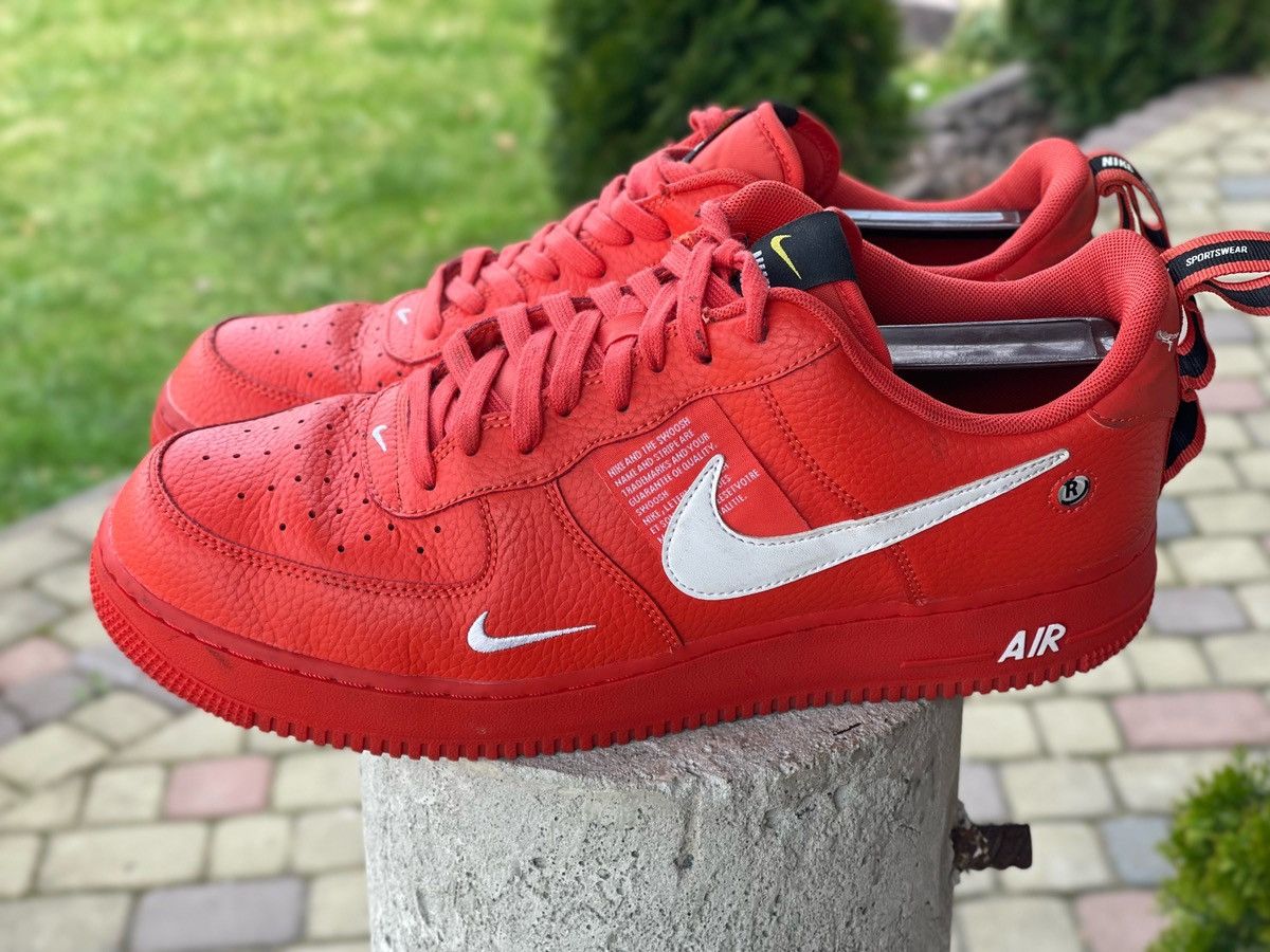 Nike NIKE AIR FORCE 1 '07 LV8 UTILITY OVERBRANDING SIZE US 11 Size US 11 / EU 44 - 2 Thumbnail