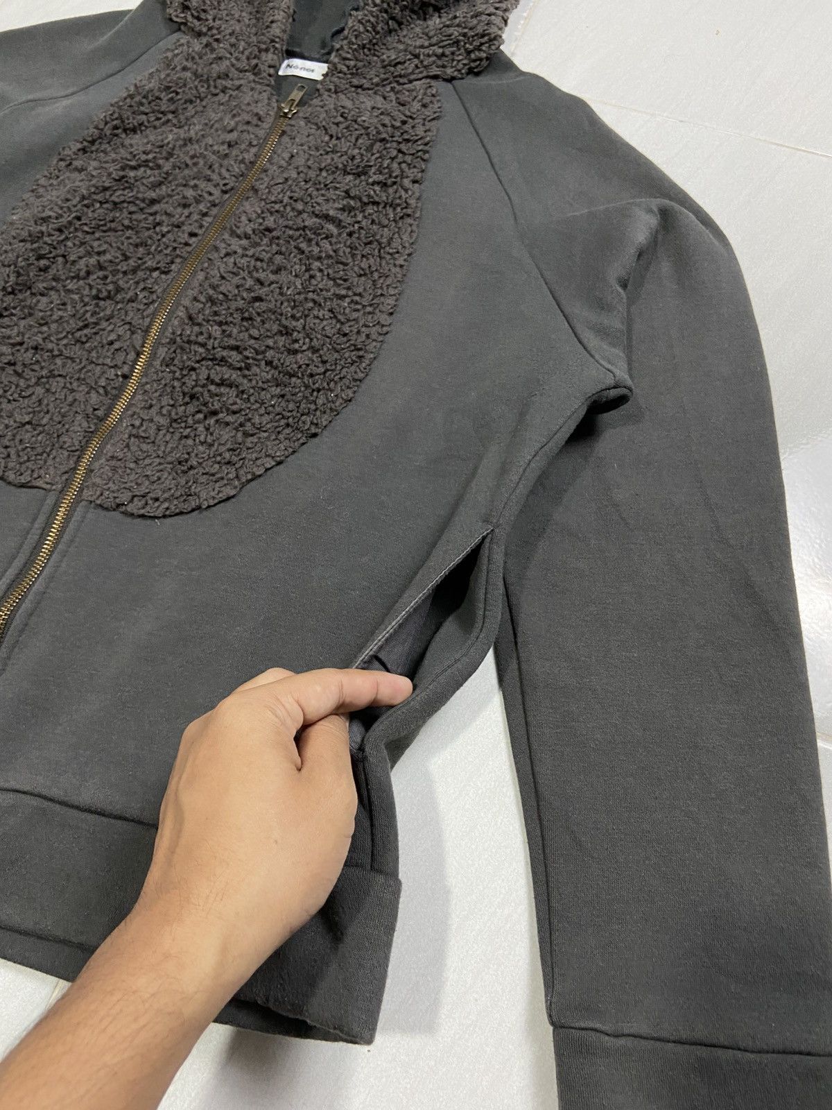 Ne-Net Issey Miyake Ne-net fleece Bear Ear hoodie Size US M / EU 48-50 / 2 - 6 Thumbnail