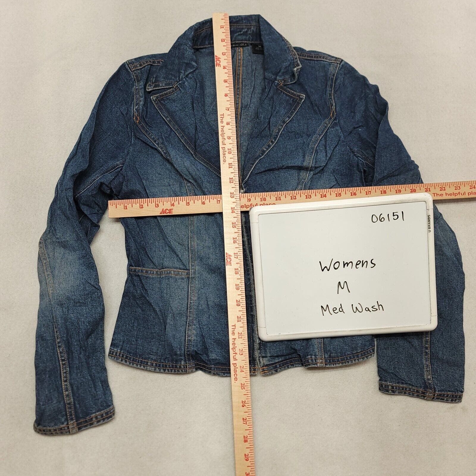Willi Smith Willi Smith Button Up Denim Jean Jacket Womens Size M Blue Size M / US 6-8 / IT 42-44 - 9 Thumbnail