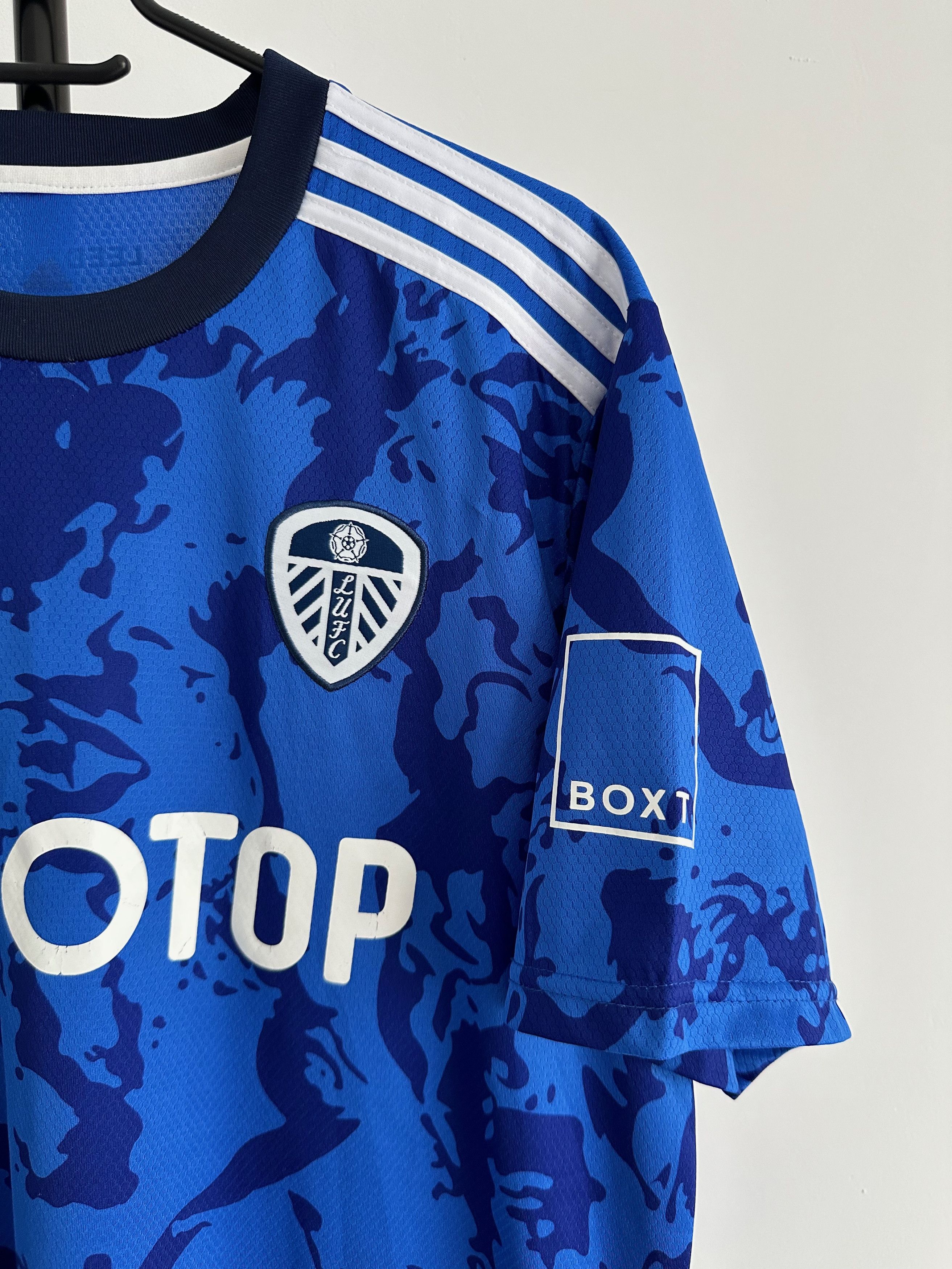 Adidas 2021 LEEDS Adidas #22 Harrison away jersey football Size US XL / EU 56 / 4 - 4 Thumbnail