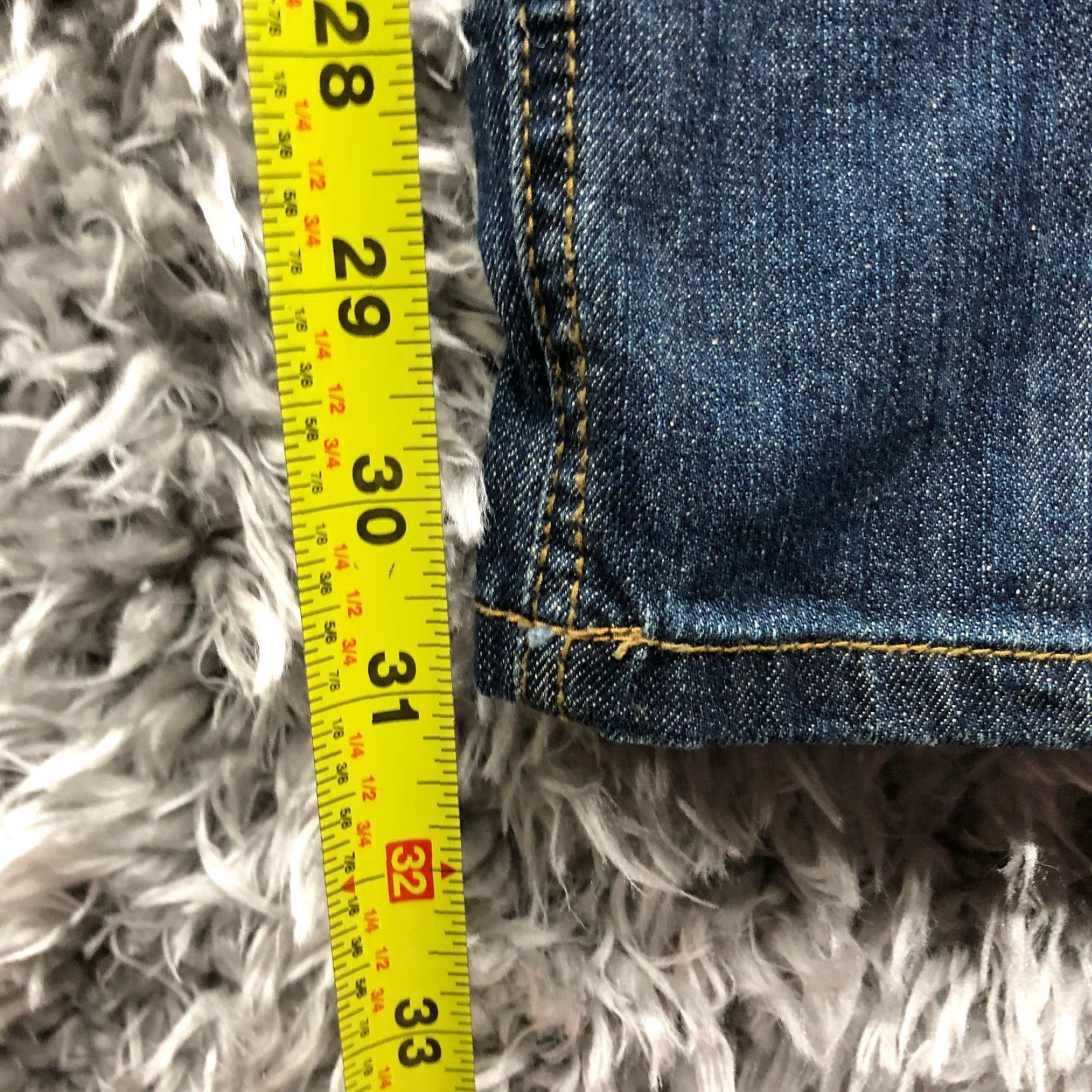 Denime VINTAGE: No ZCO Jeans Size 9 Juniors Mid Rise Dark Wash Blue Denim Skinny Women Size 30" / US 8 / IT 44 - 3 Thumbnail