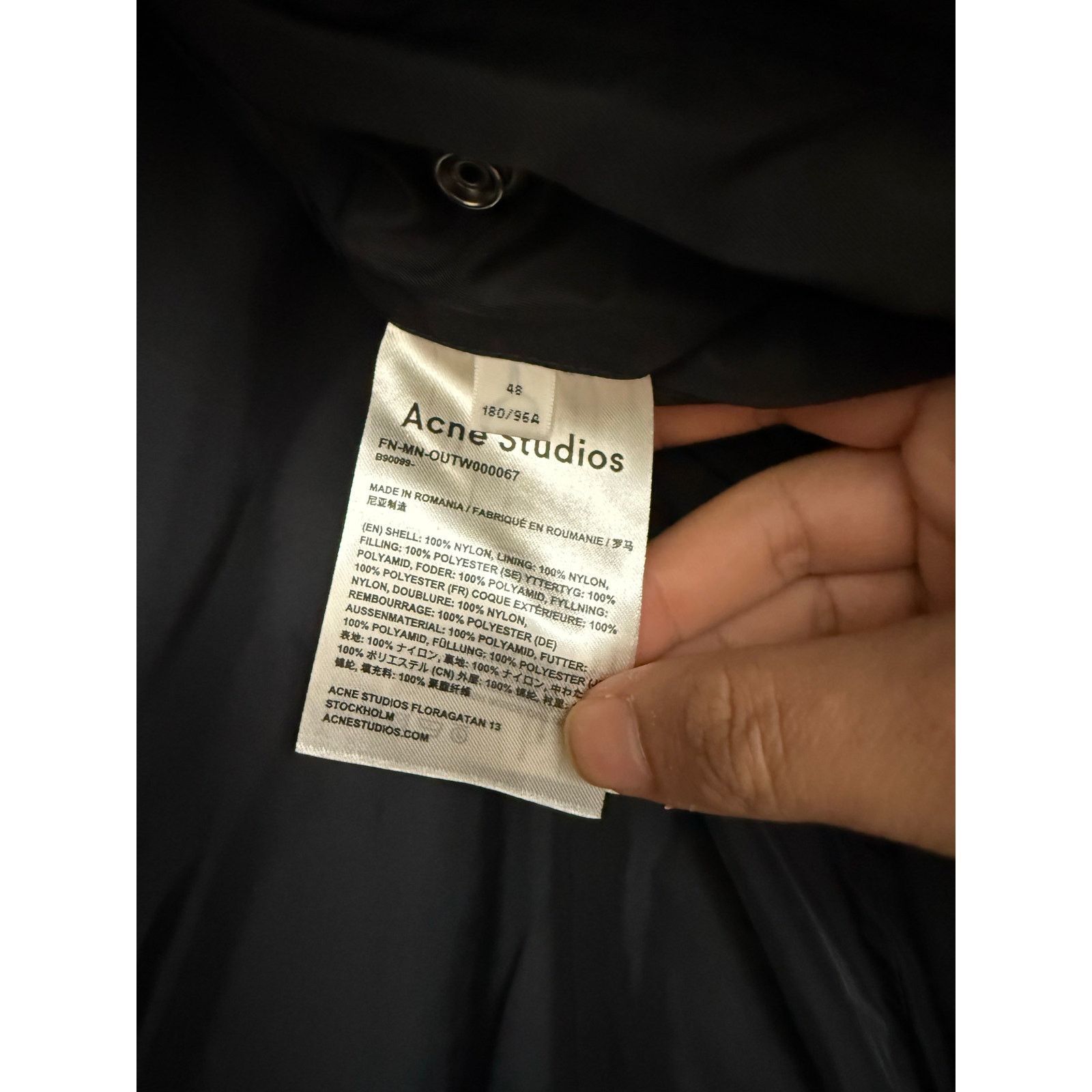 Acne Studios Acne Studio Bomber with Collar Size US M / EU 48-50 / 2 - 4 Thumbnail