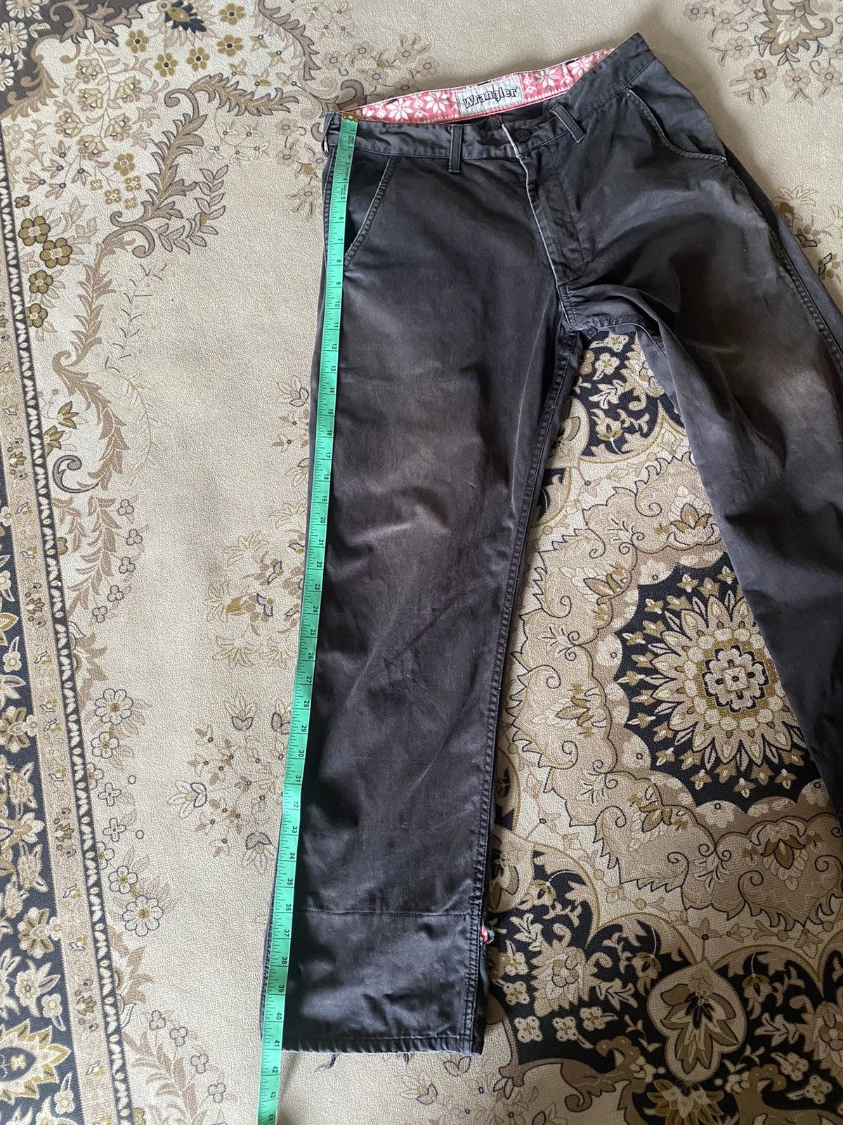 Vintage Vintage Wrangler Distressed Chino Pant Size US 32 / EU 48 - 17 Thumbnail